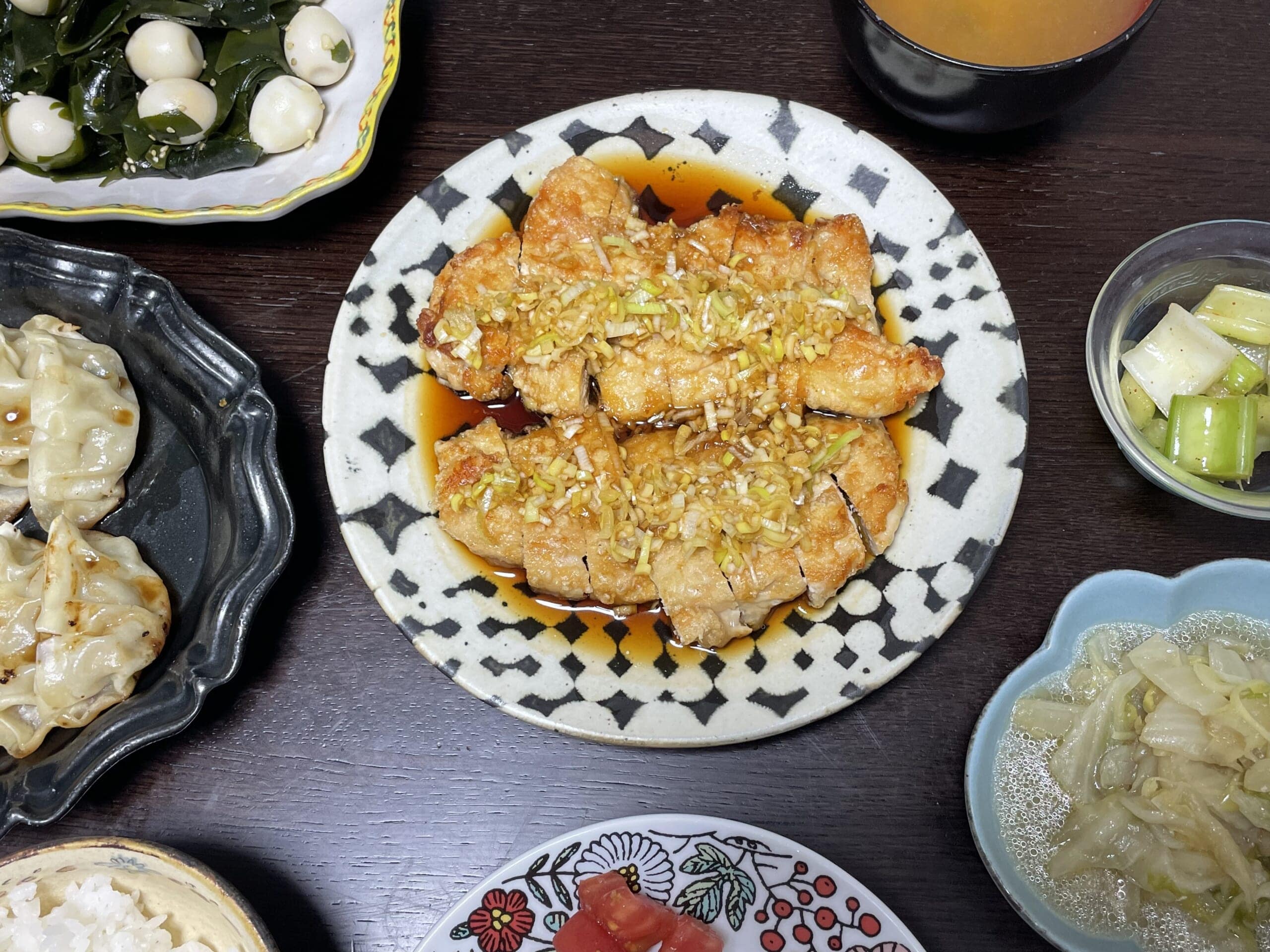 コウケンテツさんのレシピ「鶏むね油淋鶏」を40代主婦が作ってみた写真