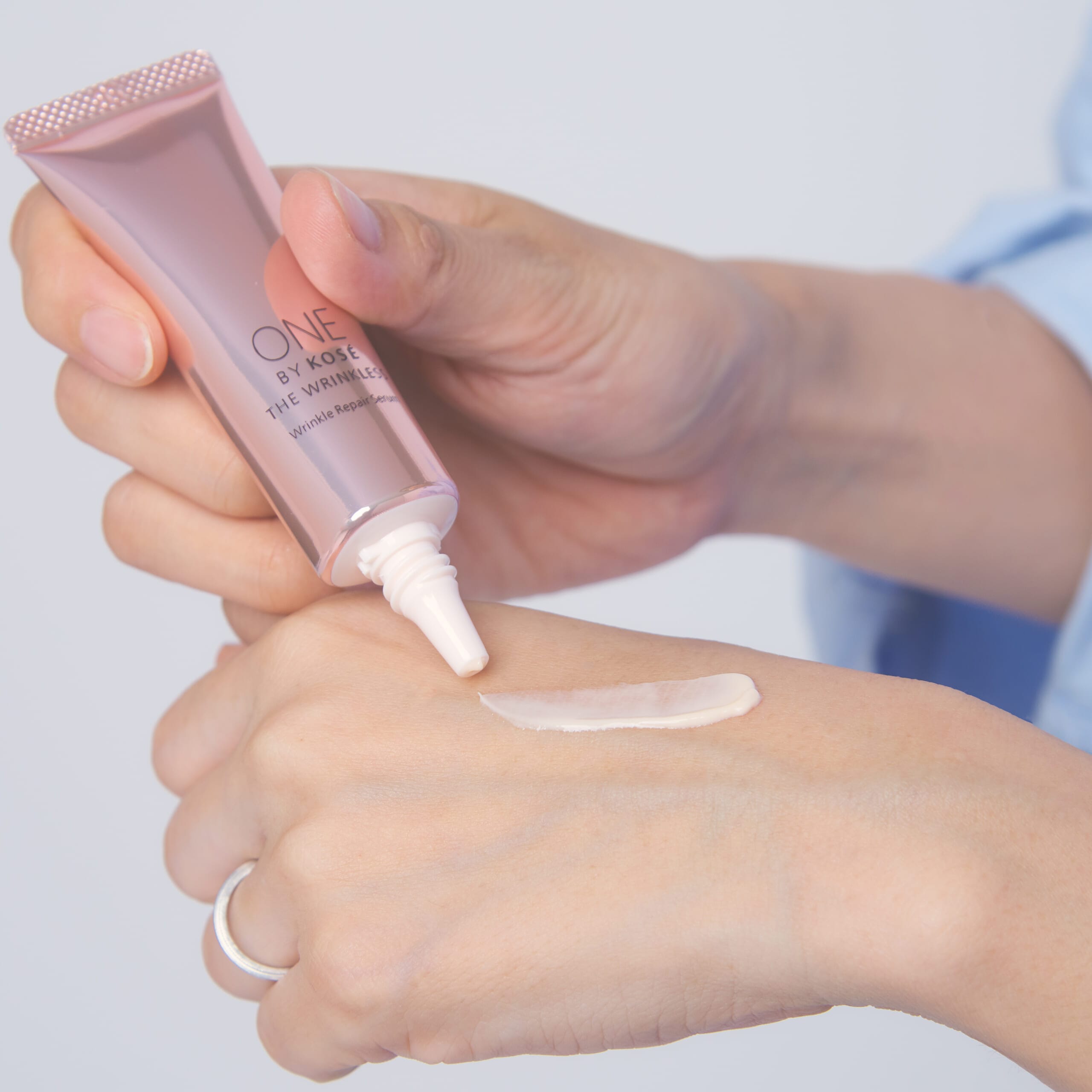 ザ リンクレス Wのテクスチャー。