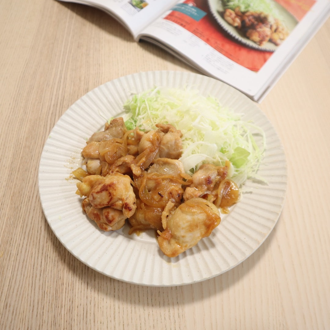 LEE100人隊が作った「鶏のみそしょうが焼き」