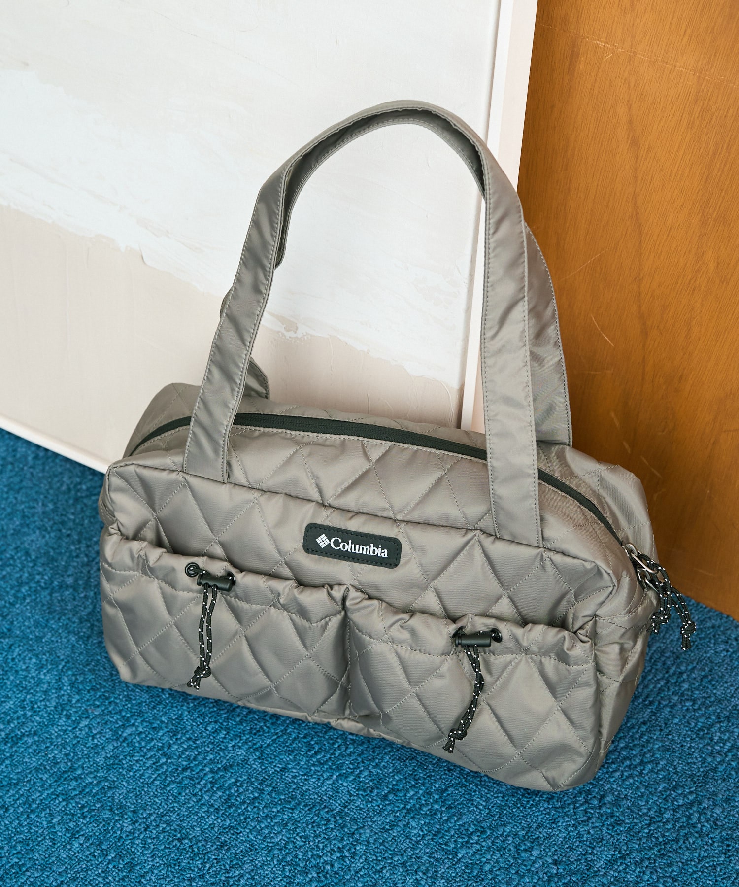 FREAK'STOREとコロンビアの別注バッグ　キルティング　ボストンバッグ