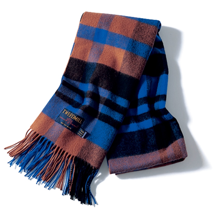 TWEEDMILL（ツイードミル）チェックストール