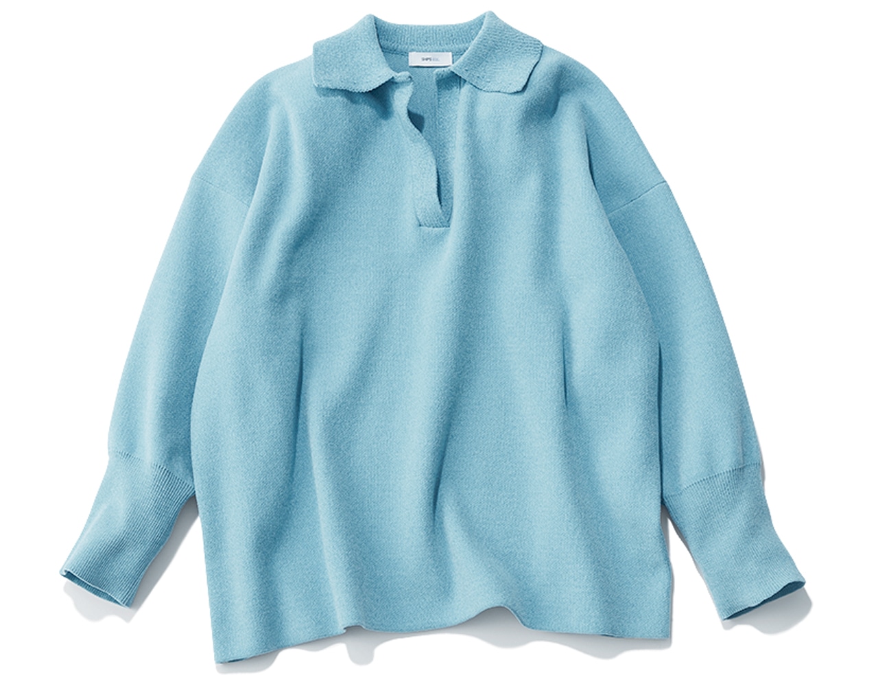 【SHIPS any（シップス エニィ）】の「衿つき」ニット　￥9900