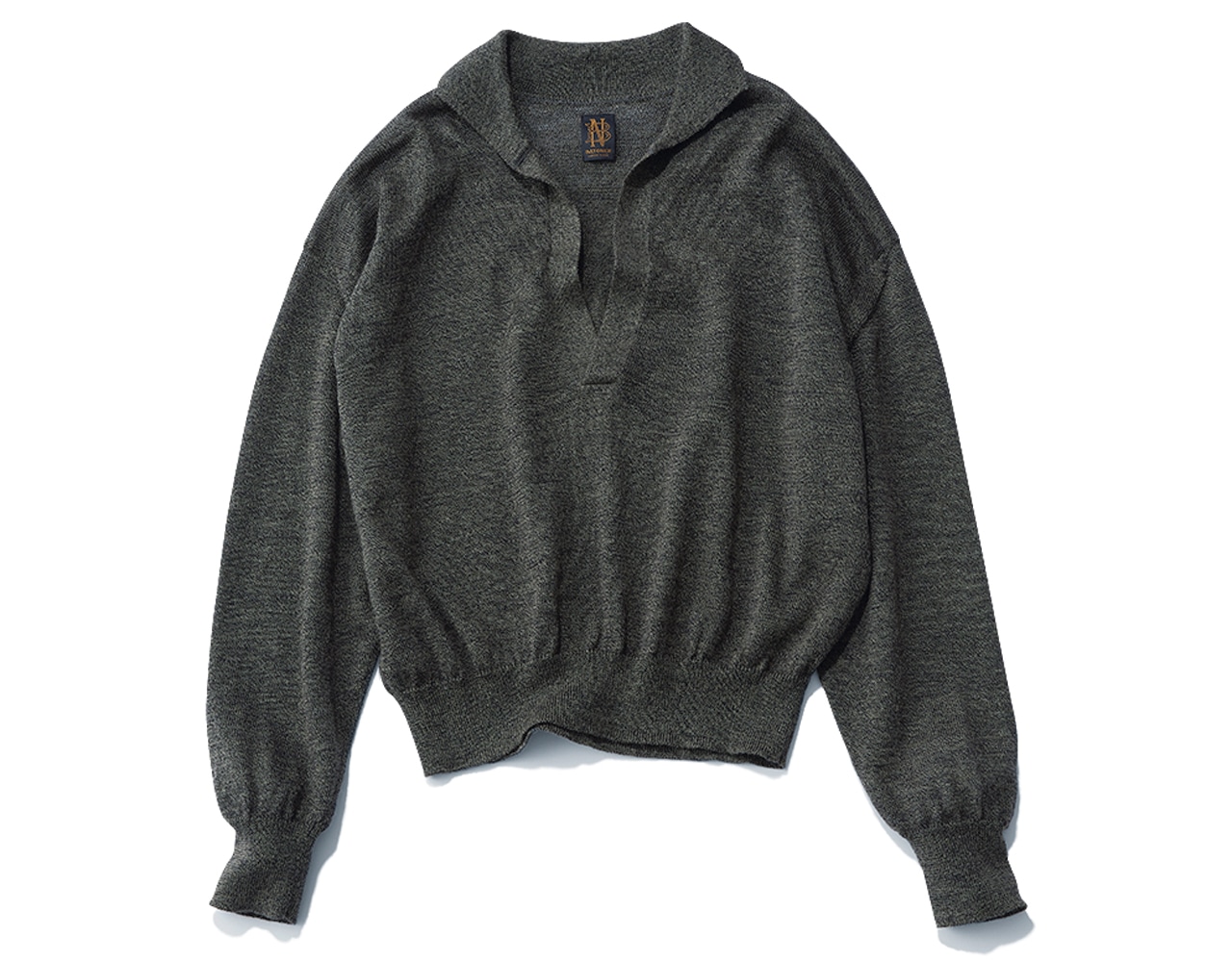 【BATONE（バトナー）】の「衿つき」ニット　￥30800