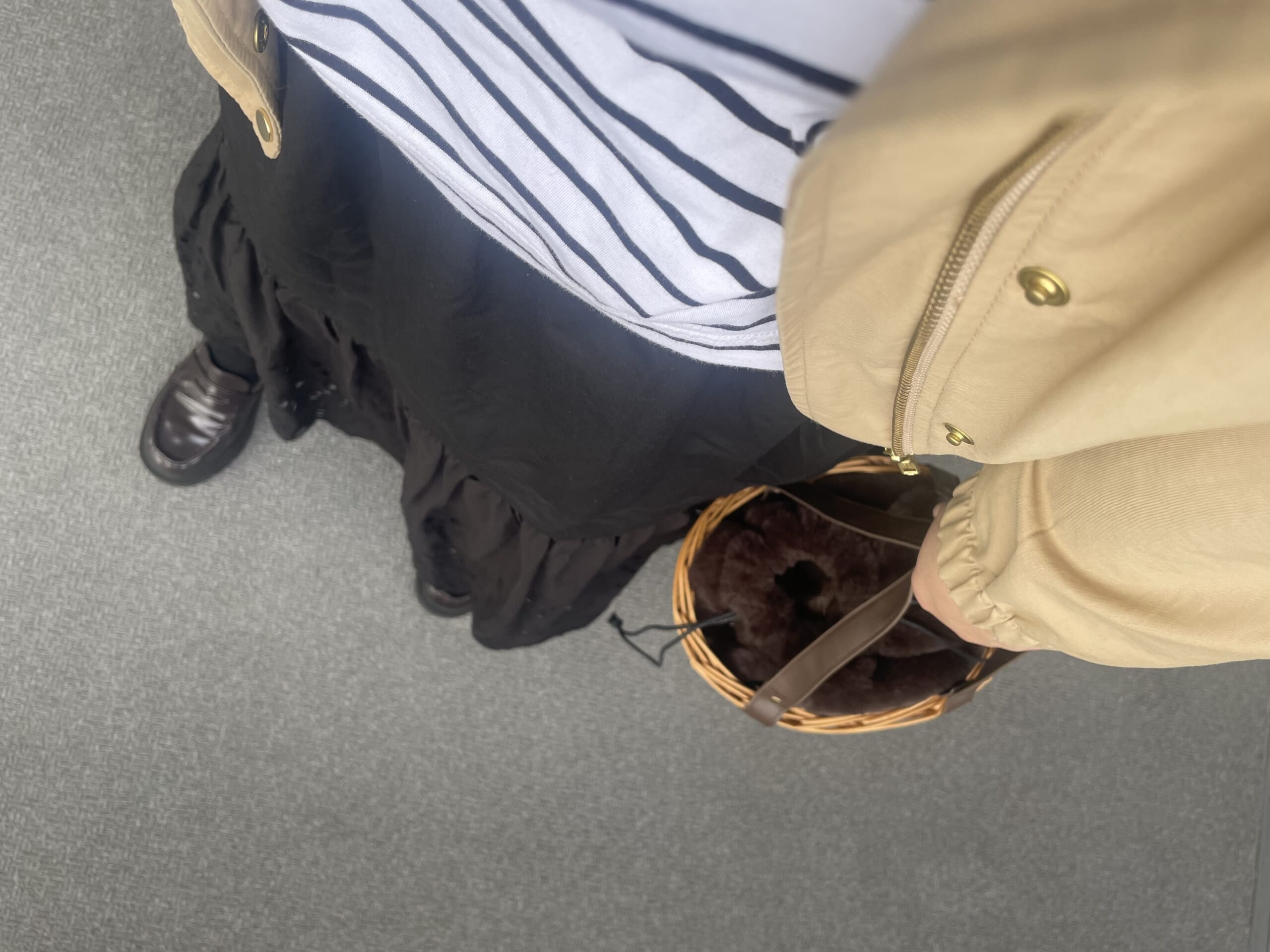 40代女性の2025年10月中旬コーデの足元写真【その5】