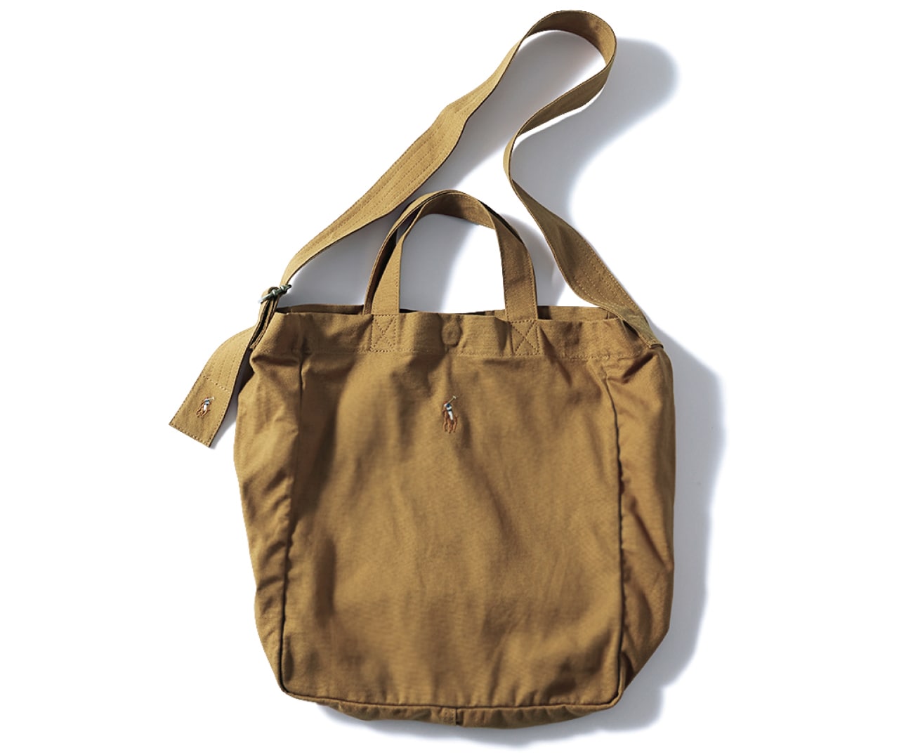 POLO RALPH LAUREN（ポロ ラルフ ローレン）COTTON CANVAS SHOPPER TOTE