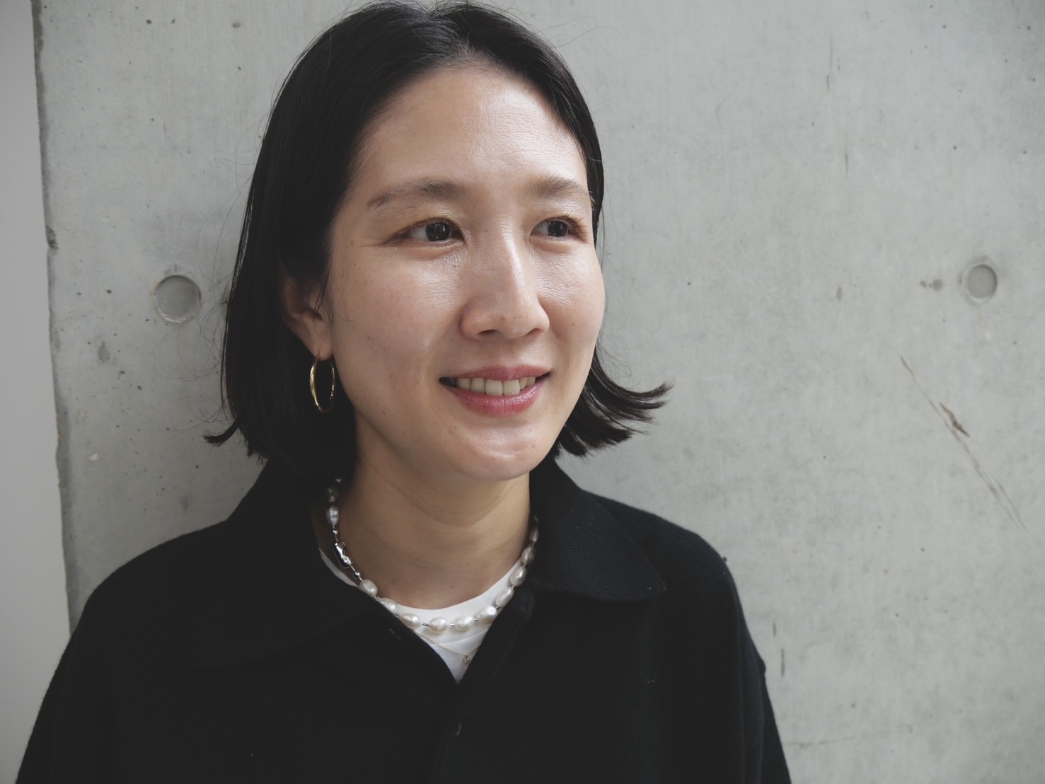 LEE監修　スタイリスト高橋美帆さん×ABC-MARTコラボ２WAYローファー　コーディネート顔周りカット