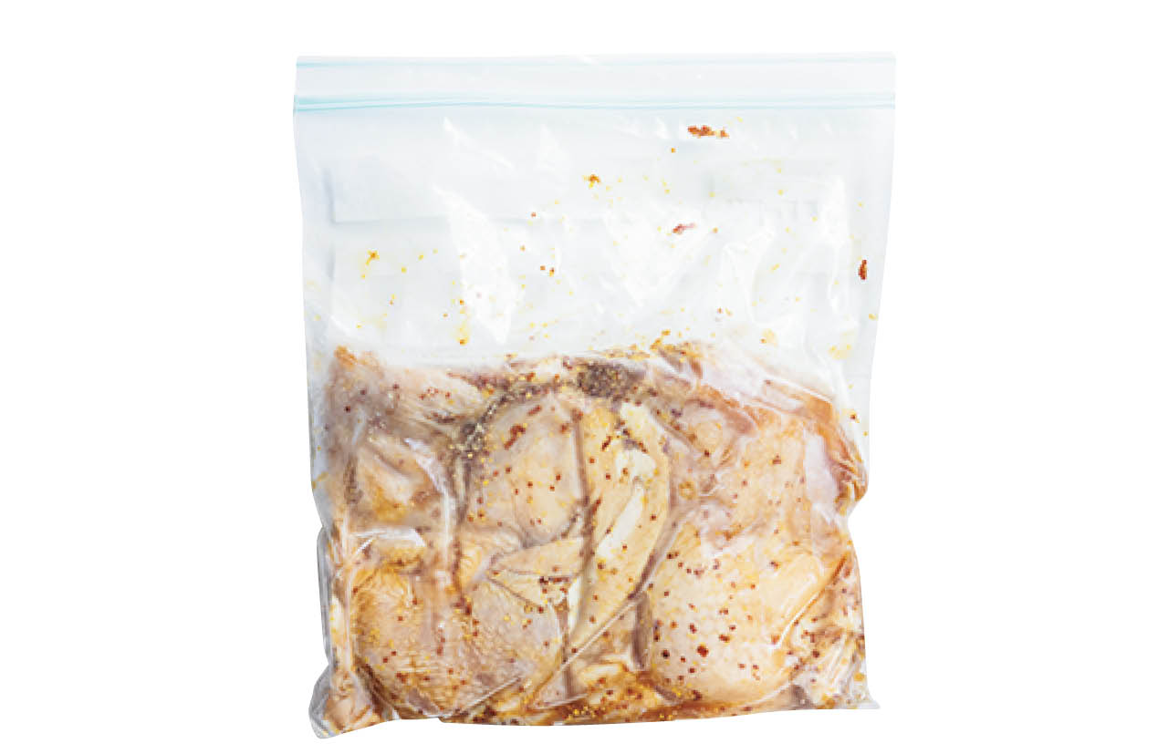 鶏もも肉のハニーマスタード漬け