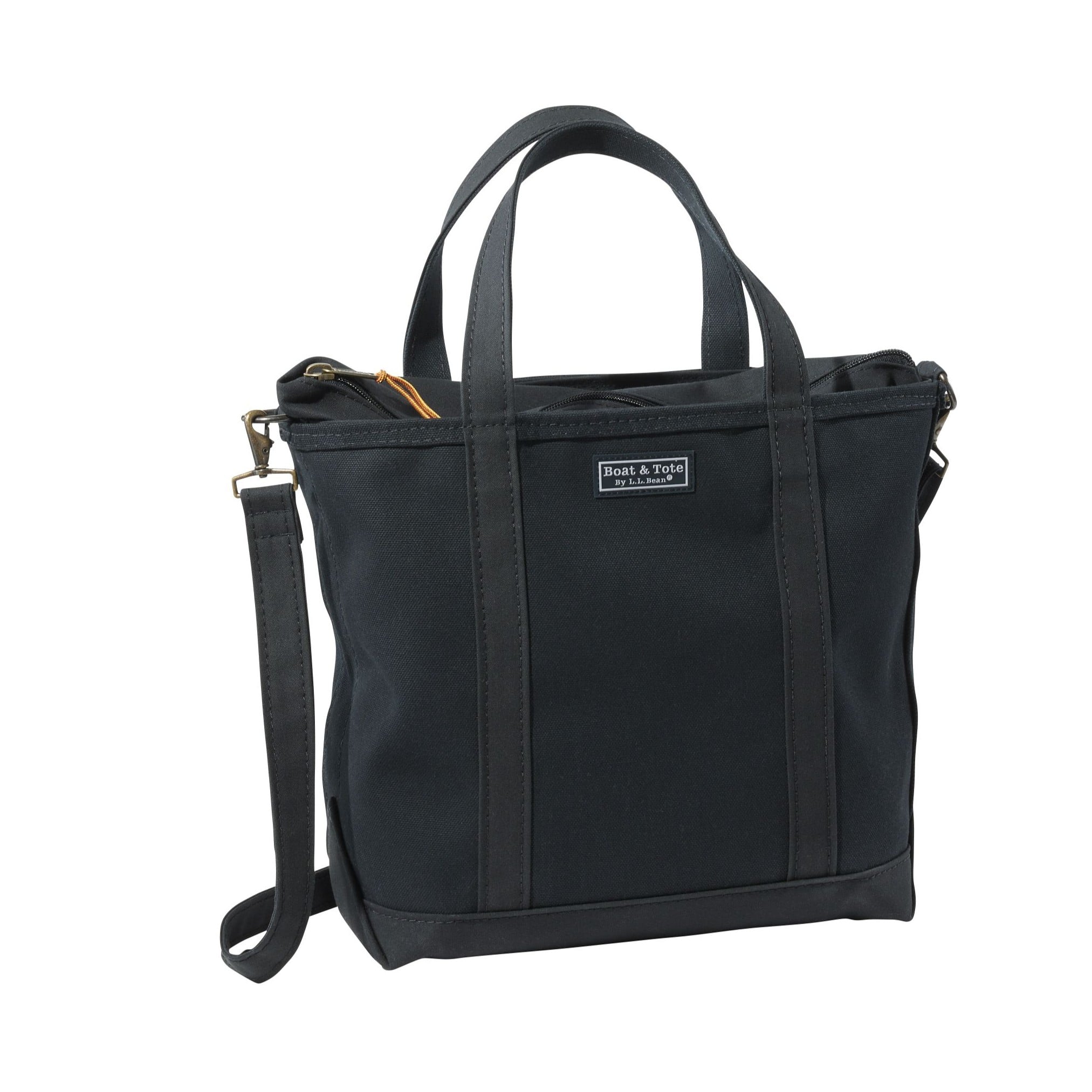 「ボート・アンド・トート、クロスボディ ミディアム」ブラック