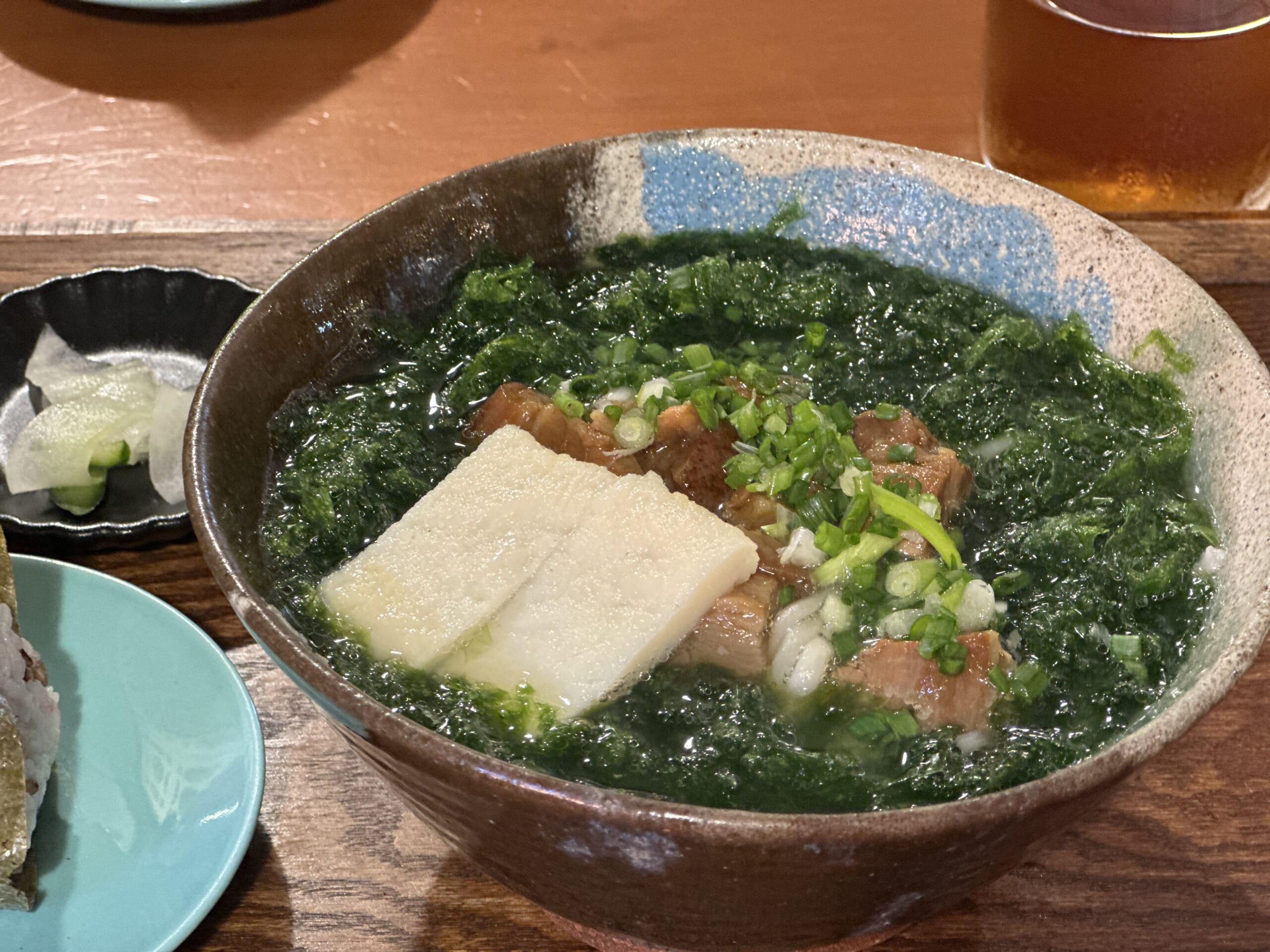 石垣島　アーサそば　ダイニング英