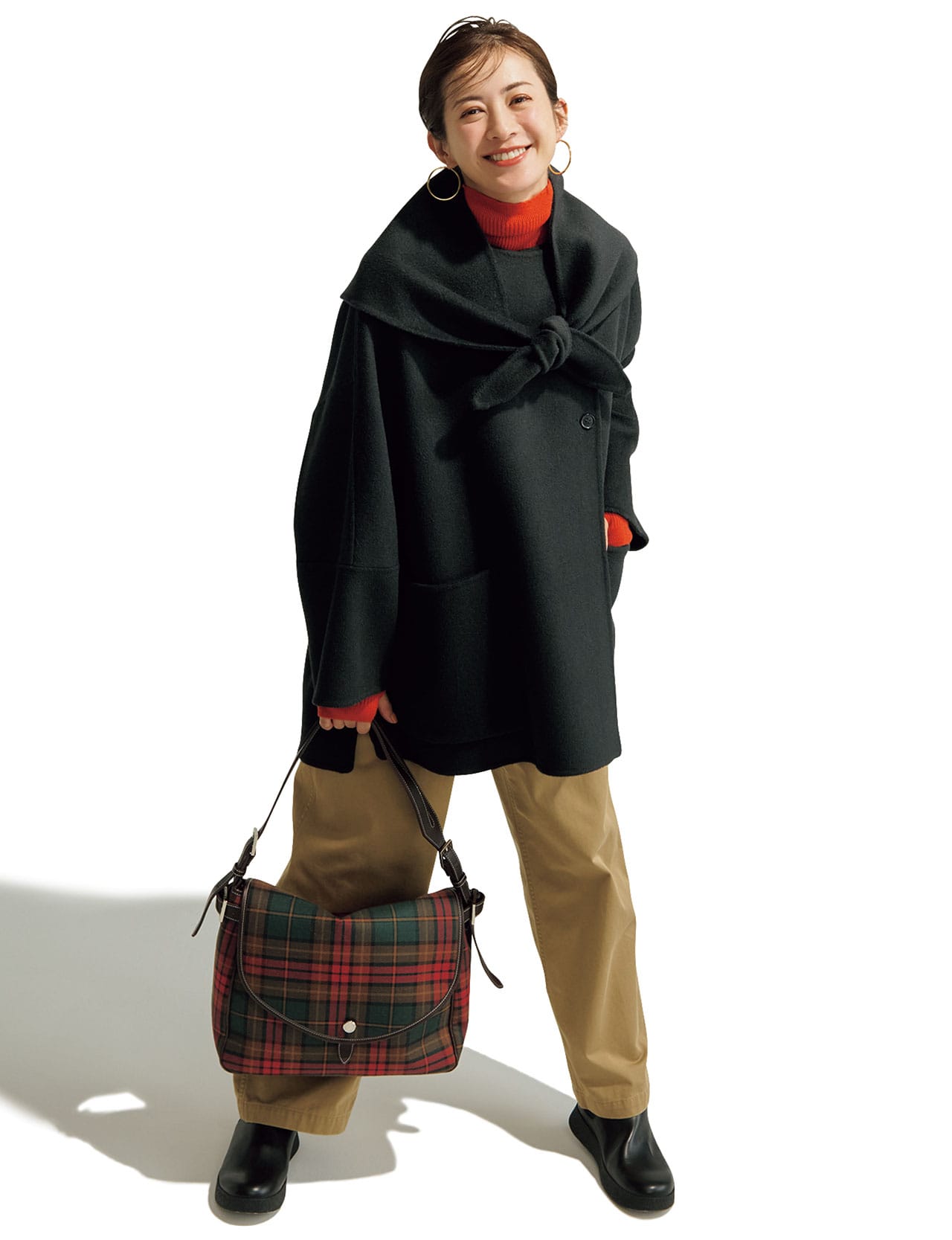 Ron Herman コートのコーデ 高垣麗子さん