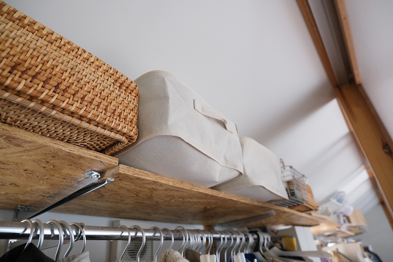 ポリエステル麻　ソフトボックス　角型　小　フタ式　使用シーン