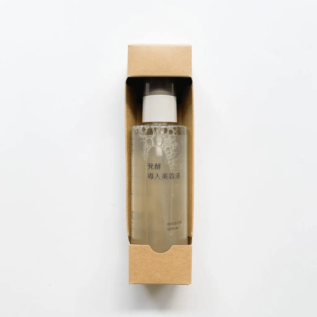 無印良品】「発酵導入美容液（大容量）」パッケージ