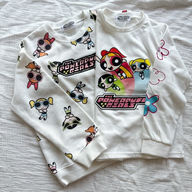 パワーパフガールズの子ども用衣類の写真