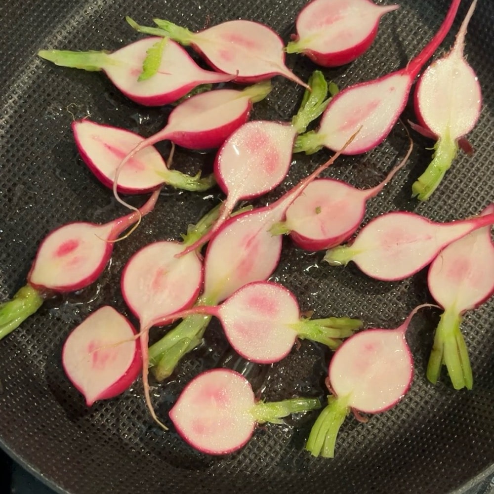 ランチ ラディッシュ ソテー