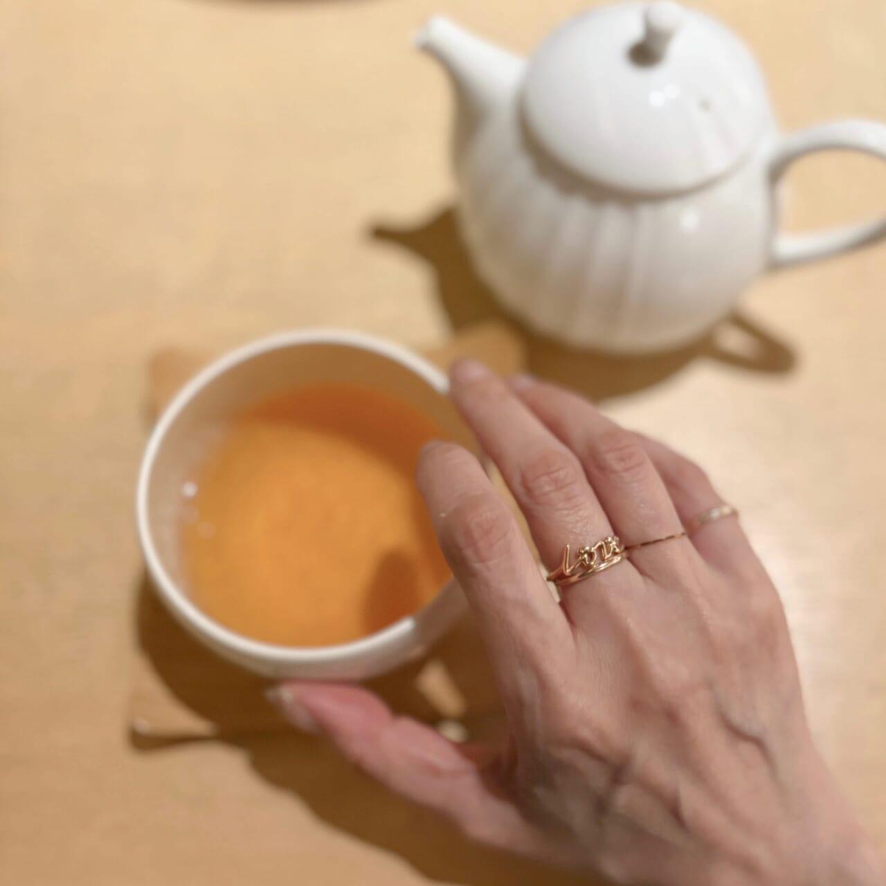 ティファニー リング ローズゴールド