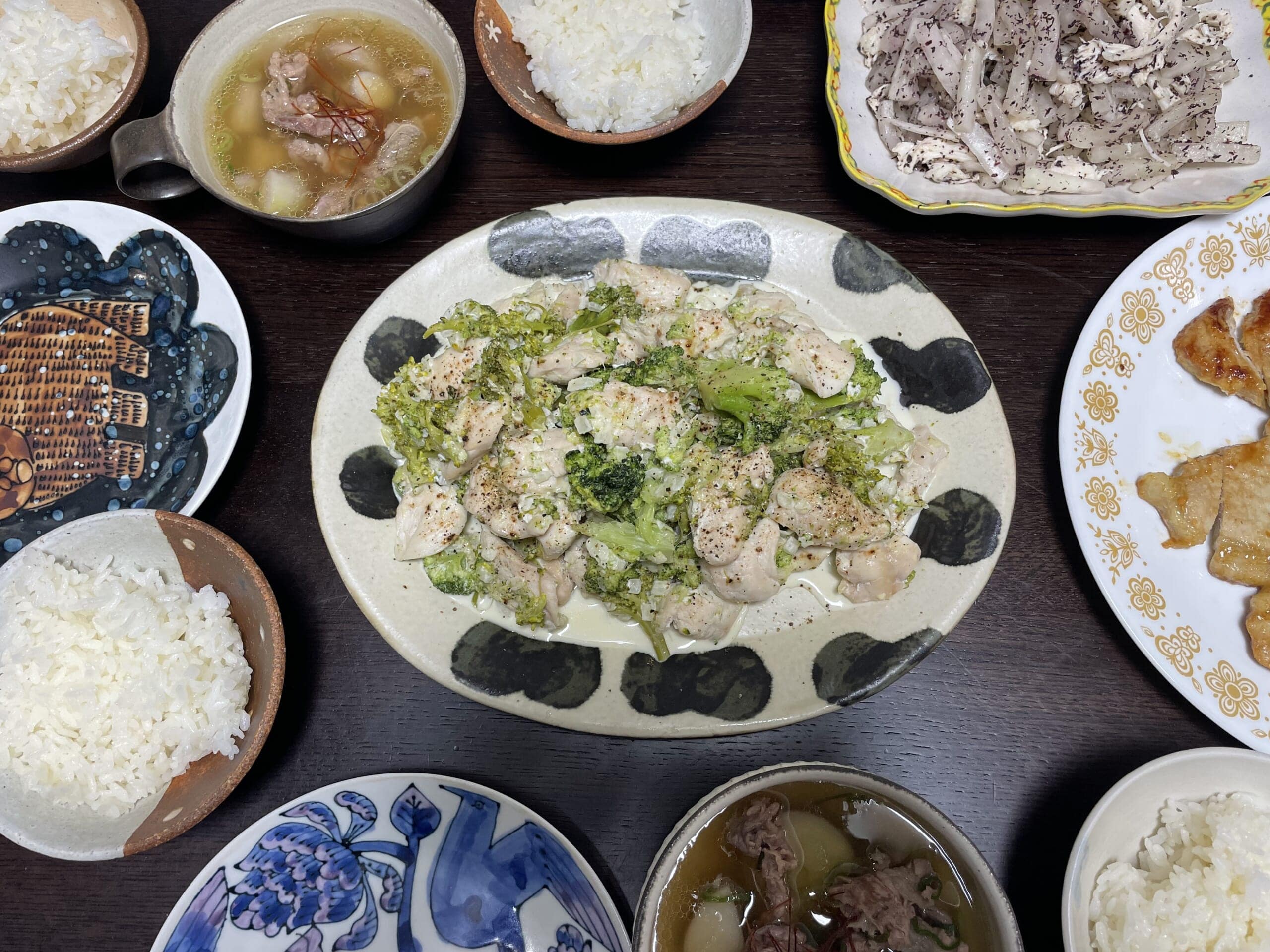 コウケンテツさんのレシピ「ささ身とブロッコリーのチーズマヨソース（LEE最新号掲載）」を40代主婦が作ってみた写真