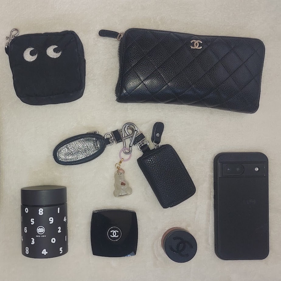 夏　バックの中身　LEE１００コポ