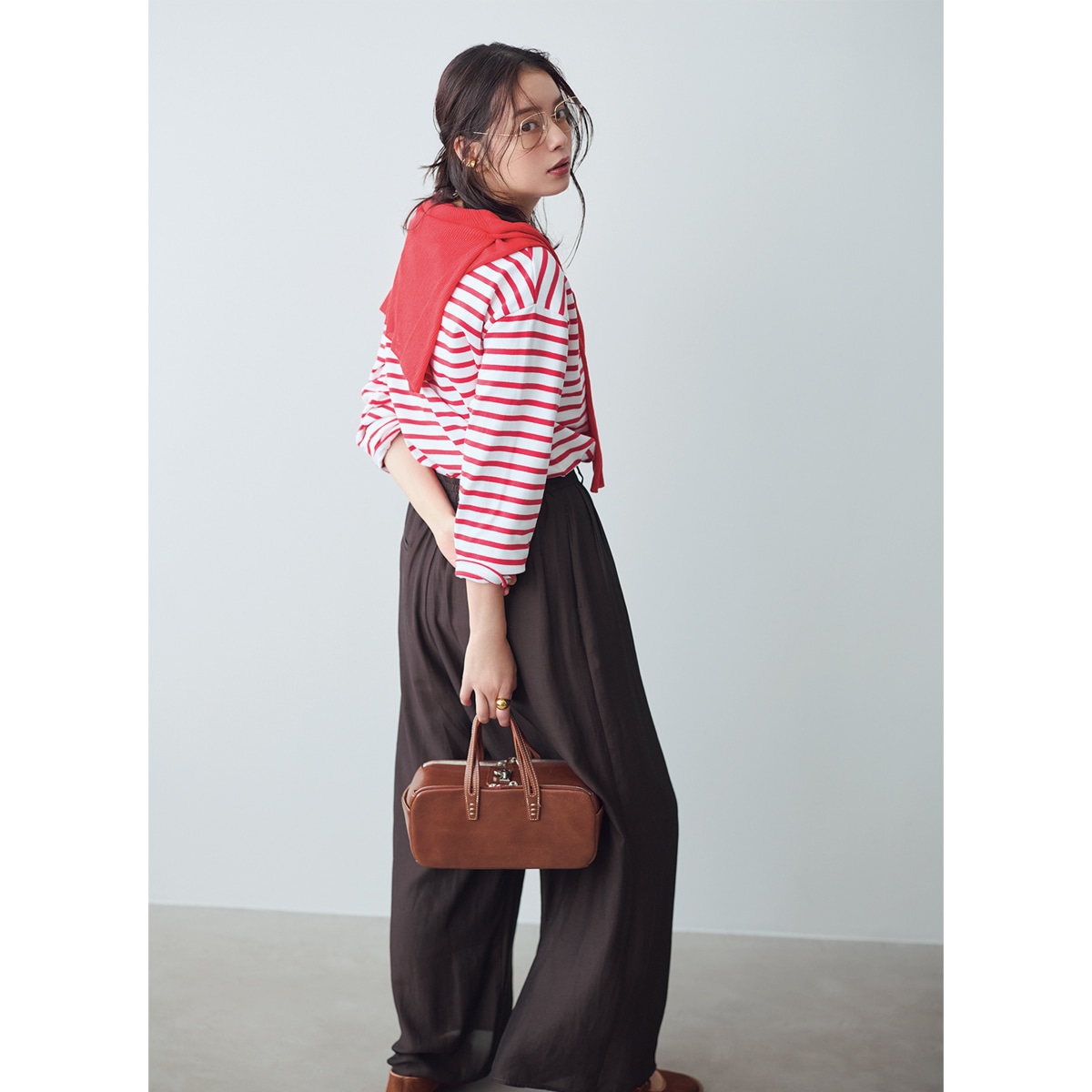 明日なに着る1014　モデル／岸本セシル