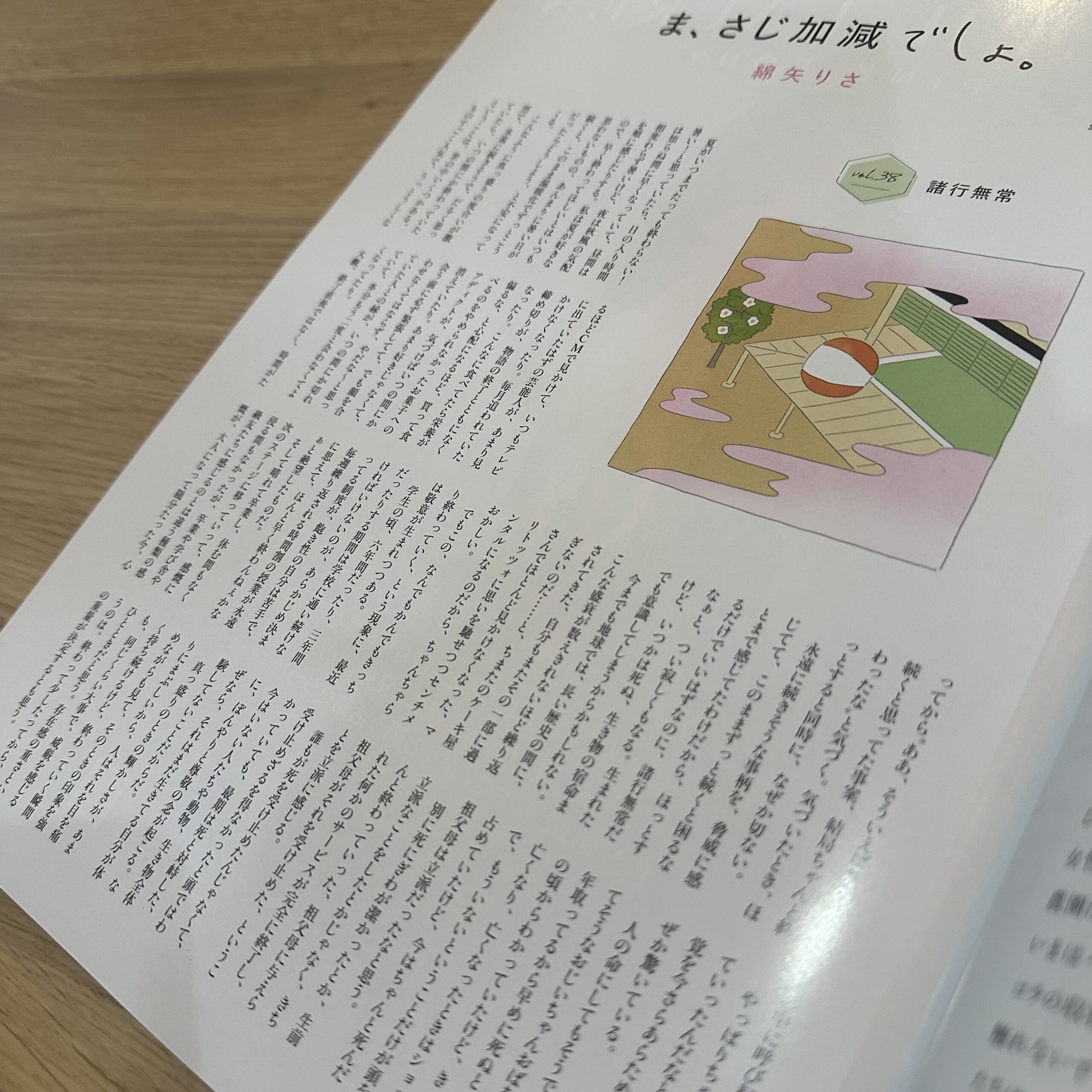 ま、さじ加減でしょ。 LEE2025年11月号 綿矢りさ