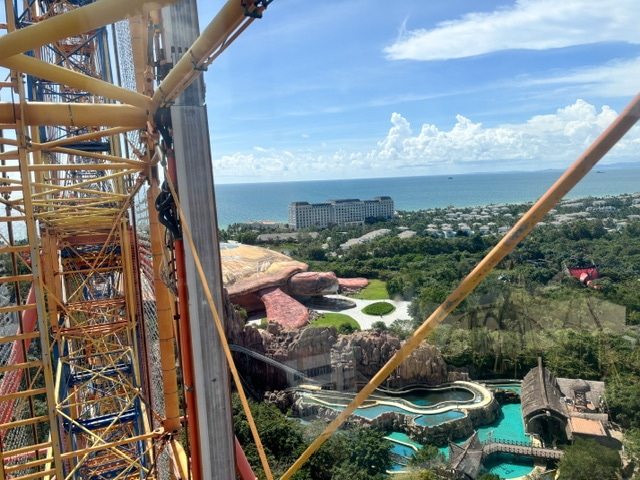 ヴィンワンダーズ フーコックの観覧車から見える景色の写真