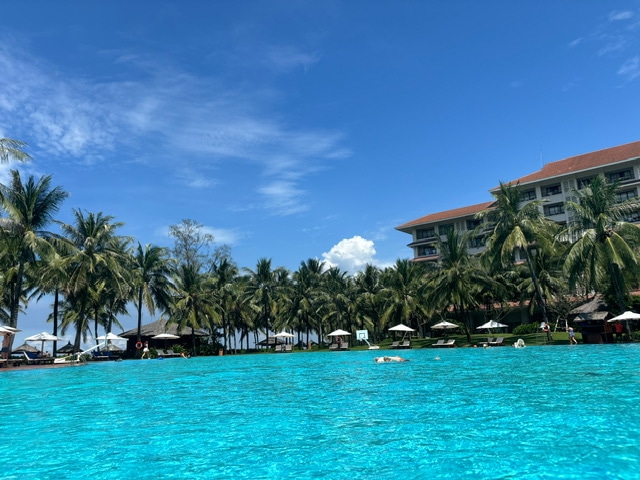 フーコック島・ヴィンパールリゾート＆スパフーコックのプールで撮影した写真