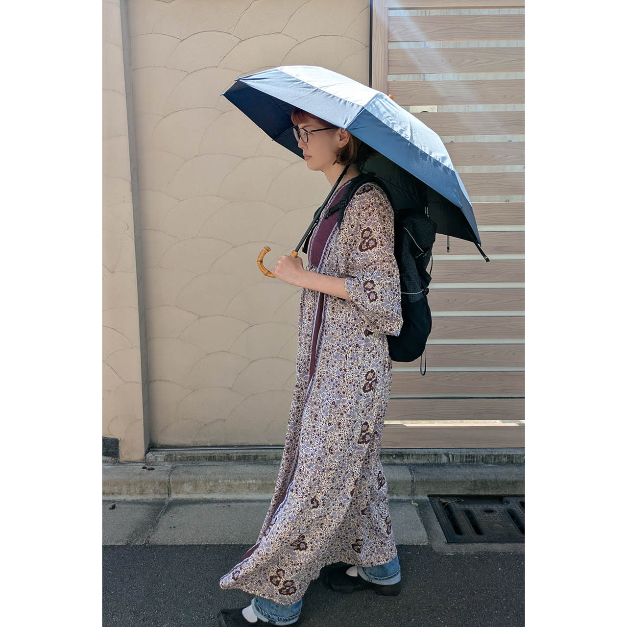 距離が長い駅までの道のりが、絶好の歩行瞑想コース。「通行人が少ない道を選ぶと、動きに集中しやすかったです」