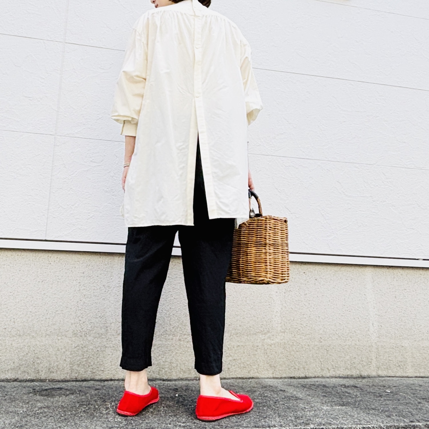 KIARIS Vintage×JSのシャツ、背中側