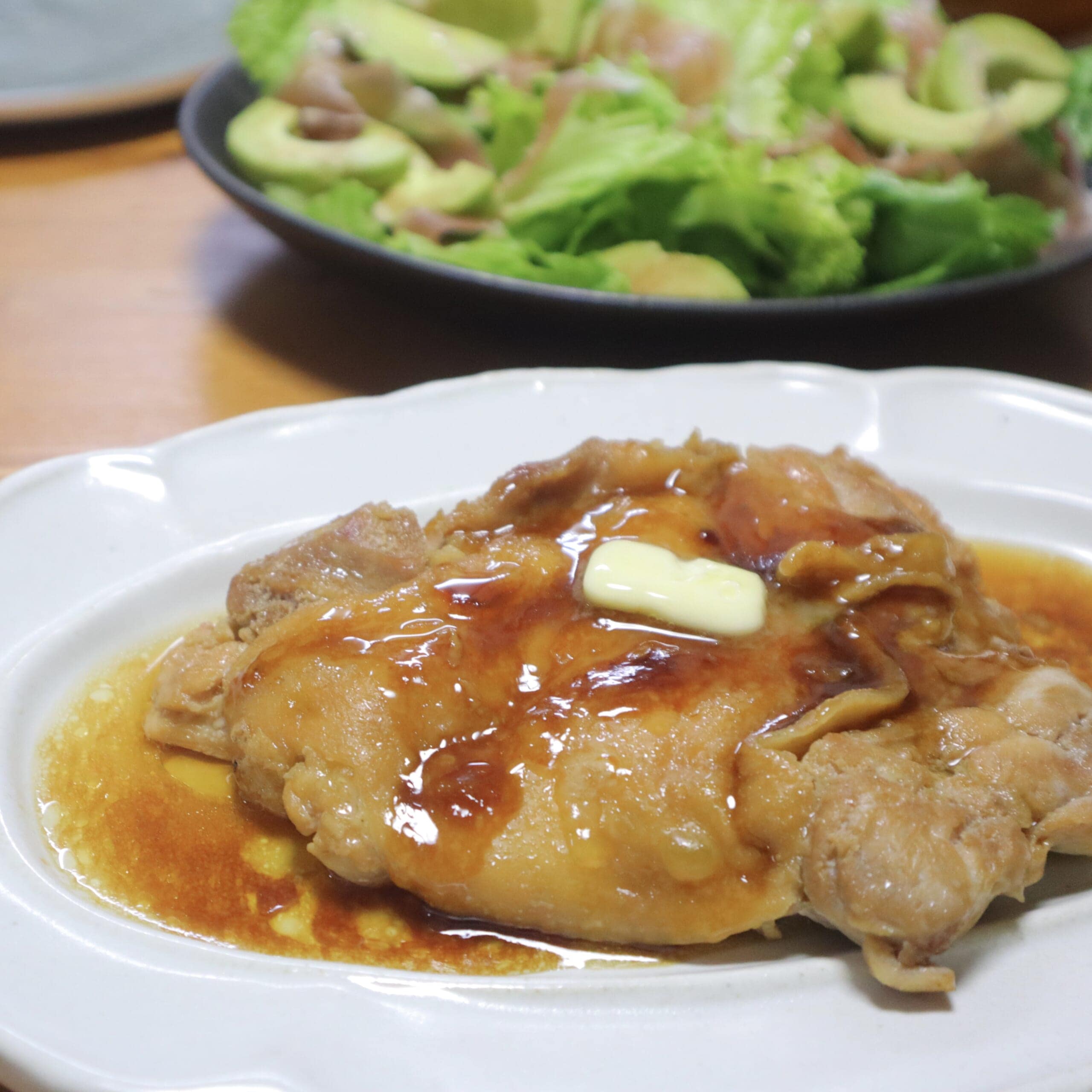 LEE100人隊が作った「鶏肉のガーリックバター煮」