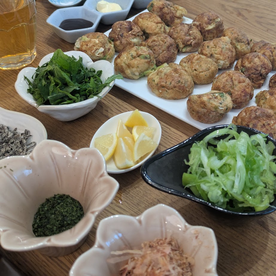 LEE100コポ　たこ焼きパーティー　本場のまね