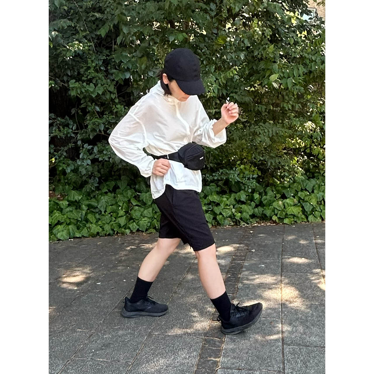 「脚と呼吸に意識を向けるのが大変で、いつもの邪念が飛んでいく！」