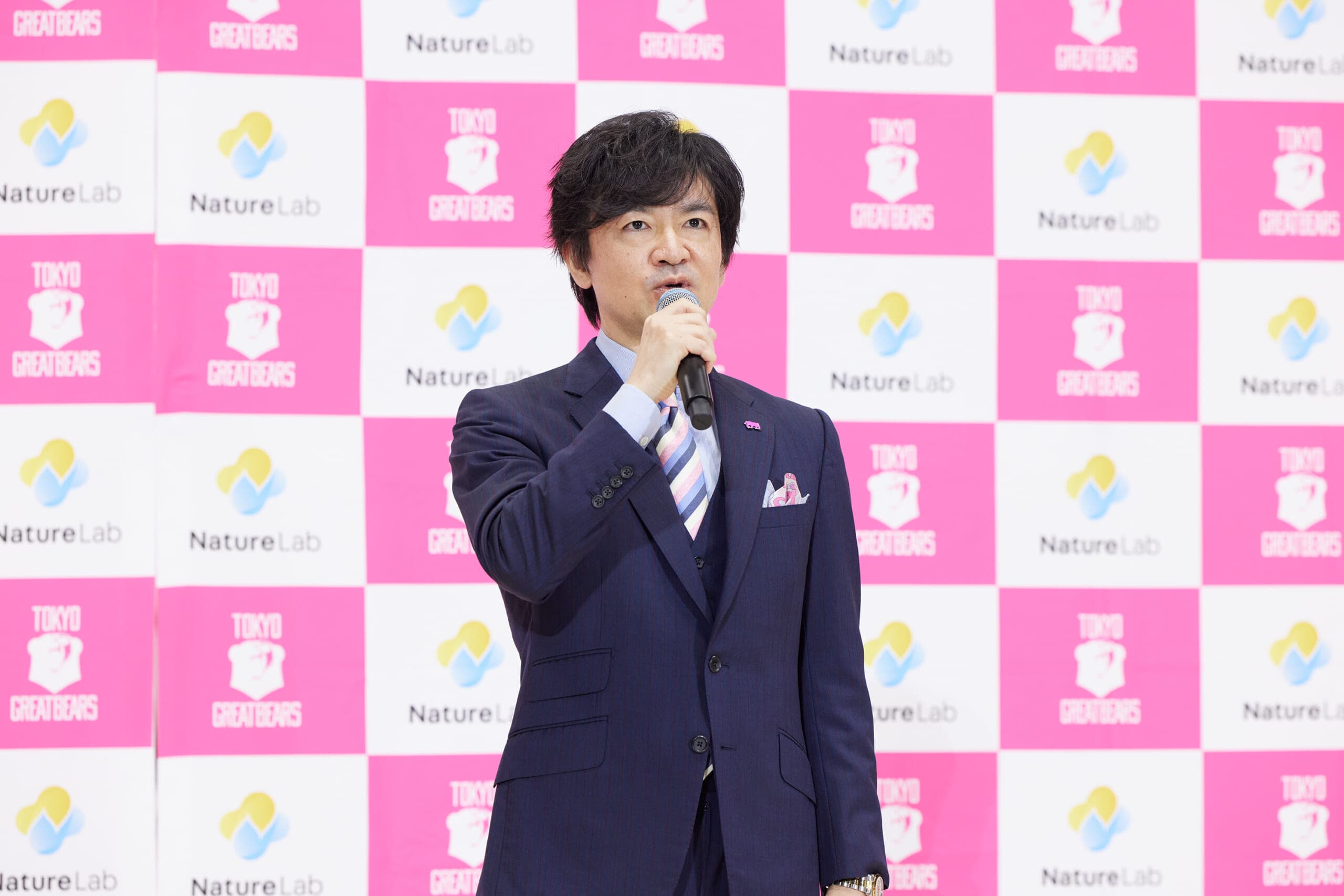 東京グレートベアーズ2025‐2026開幕記者会見　　久保田健司氏