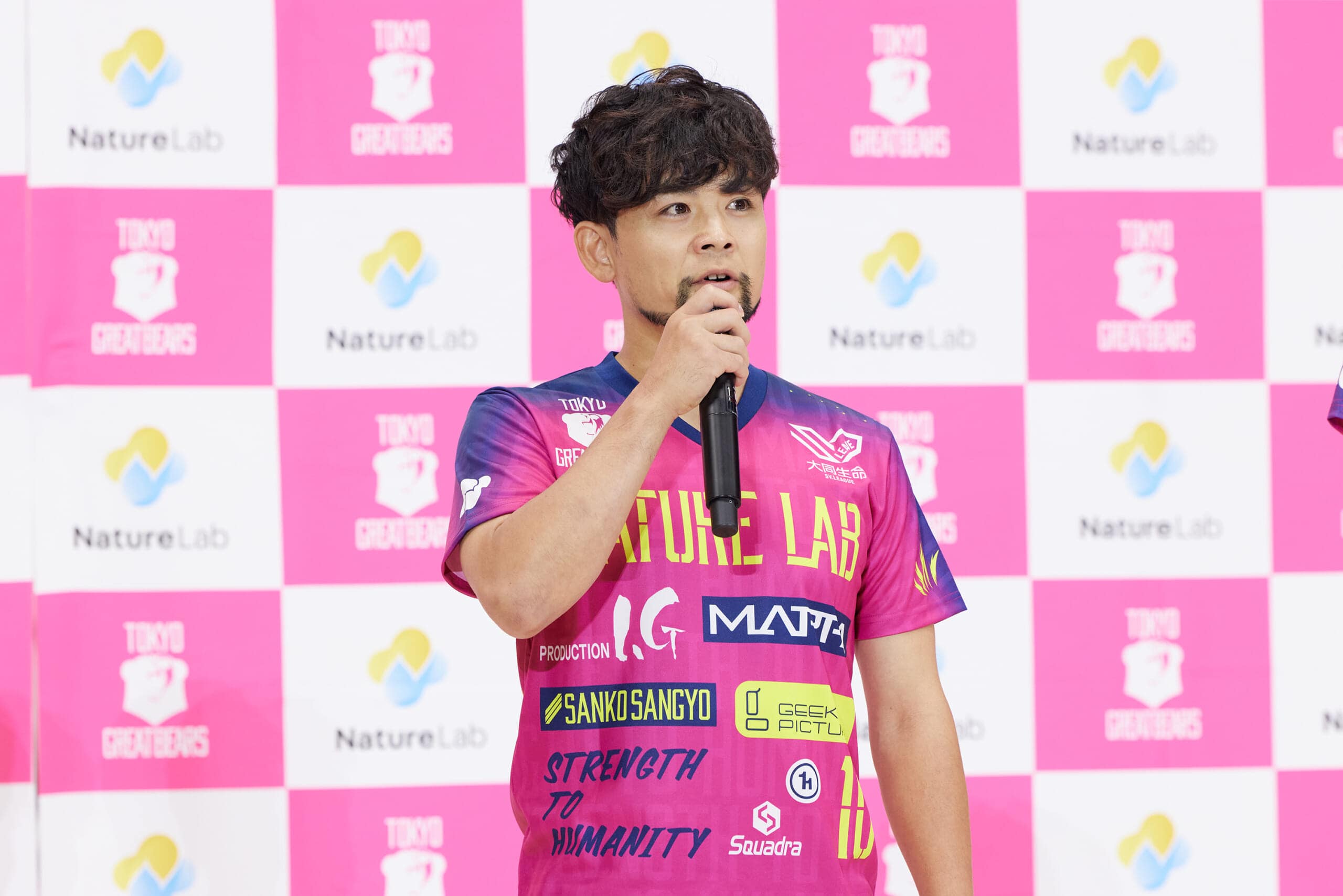 東京グレートベアーズ2025‐2026開幕記者会見　古賀太一郎主将