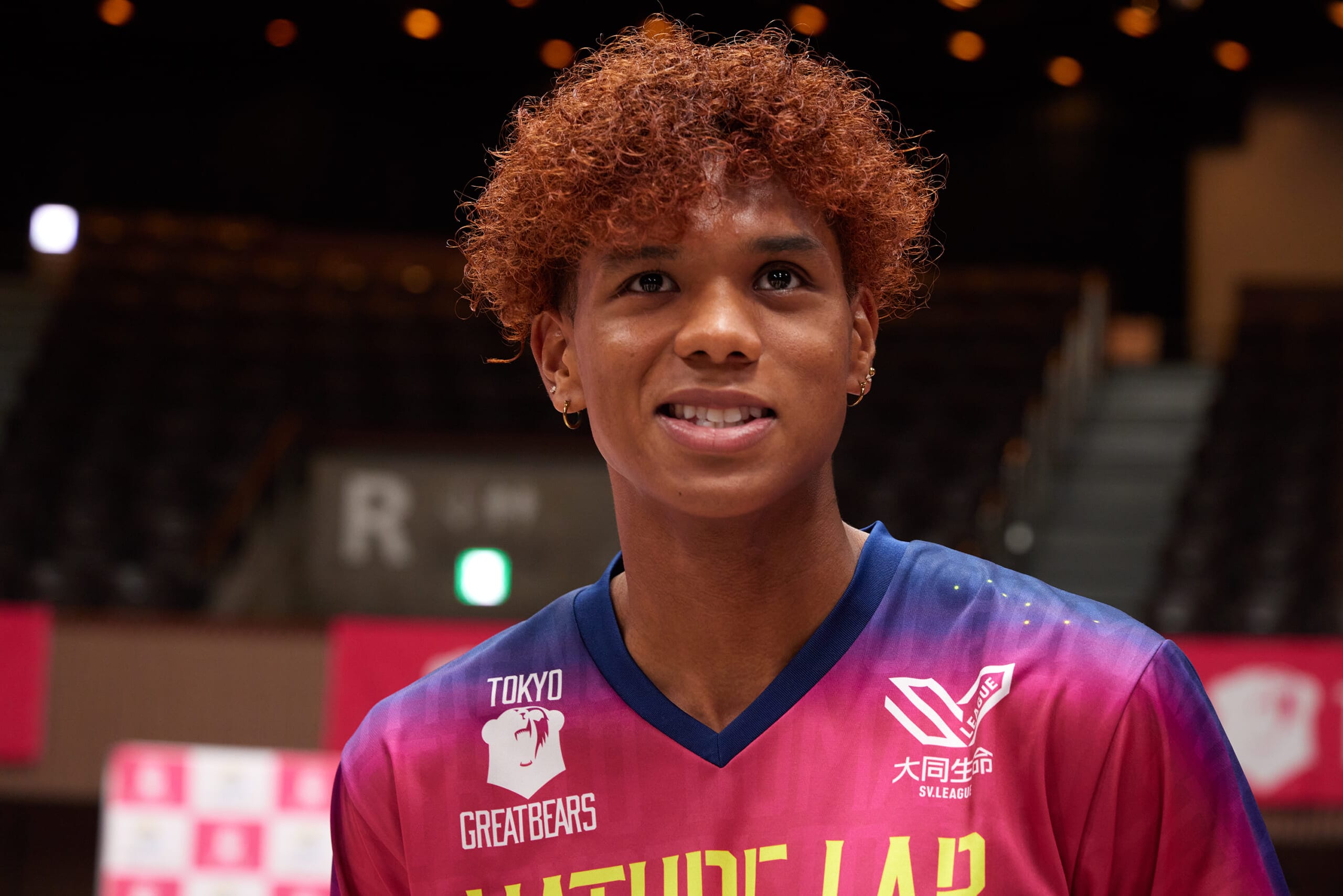 東京グレートベアーズ2025‐2026開幕記者会見　　村山豪選手