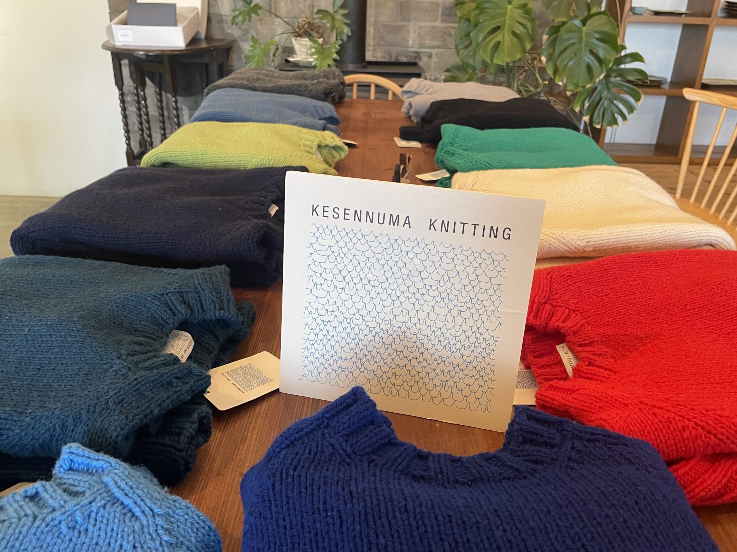 「気仙沼ニッティング 海とセーター │ JIKE HAUS企画展」の様子の写真3