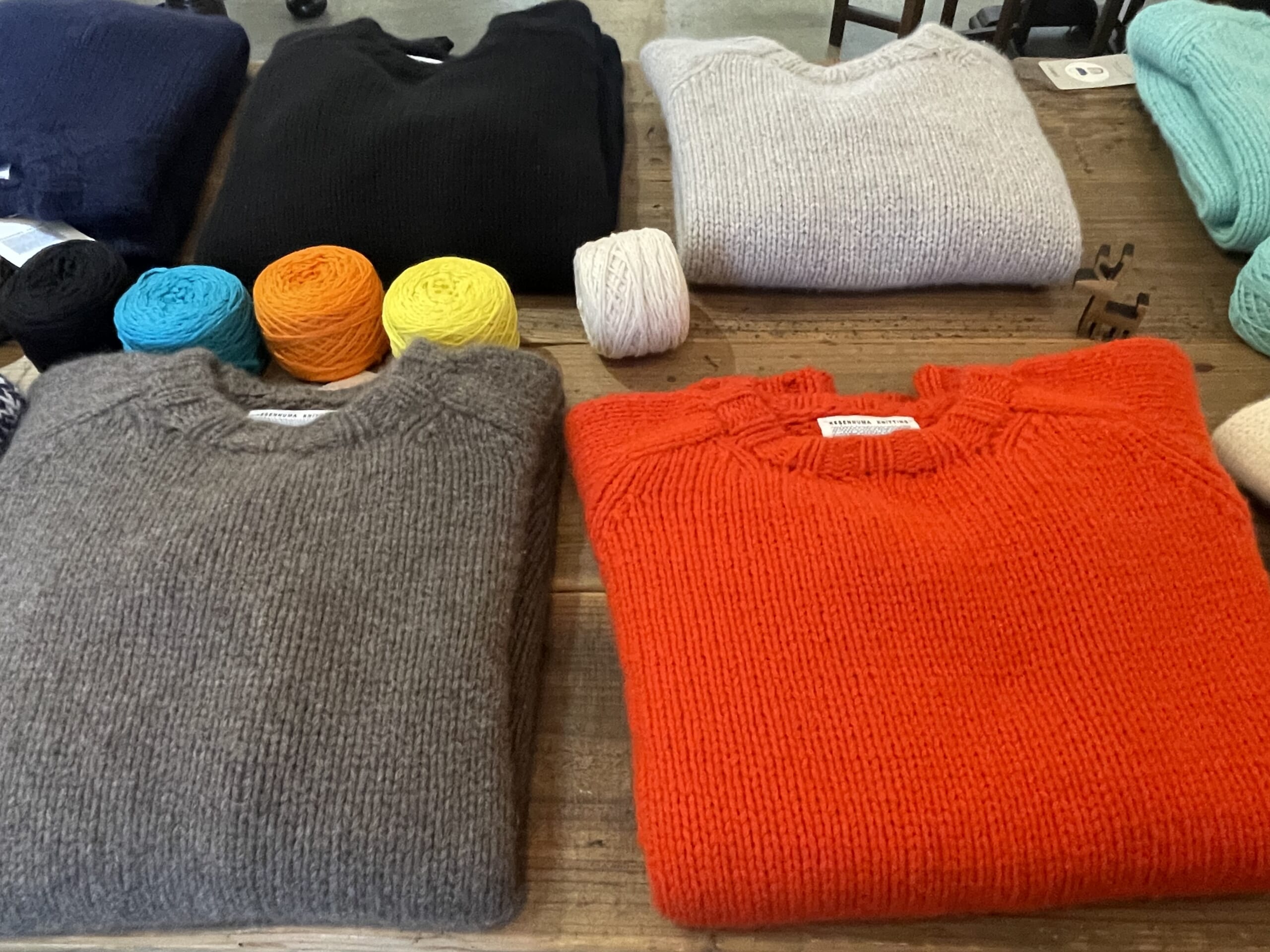 「気仙沼ニッティング 海とセーター │ JIKE HAUS企画展」の様子の写真7