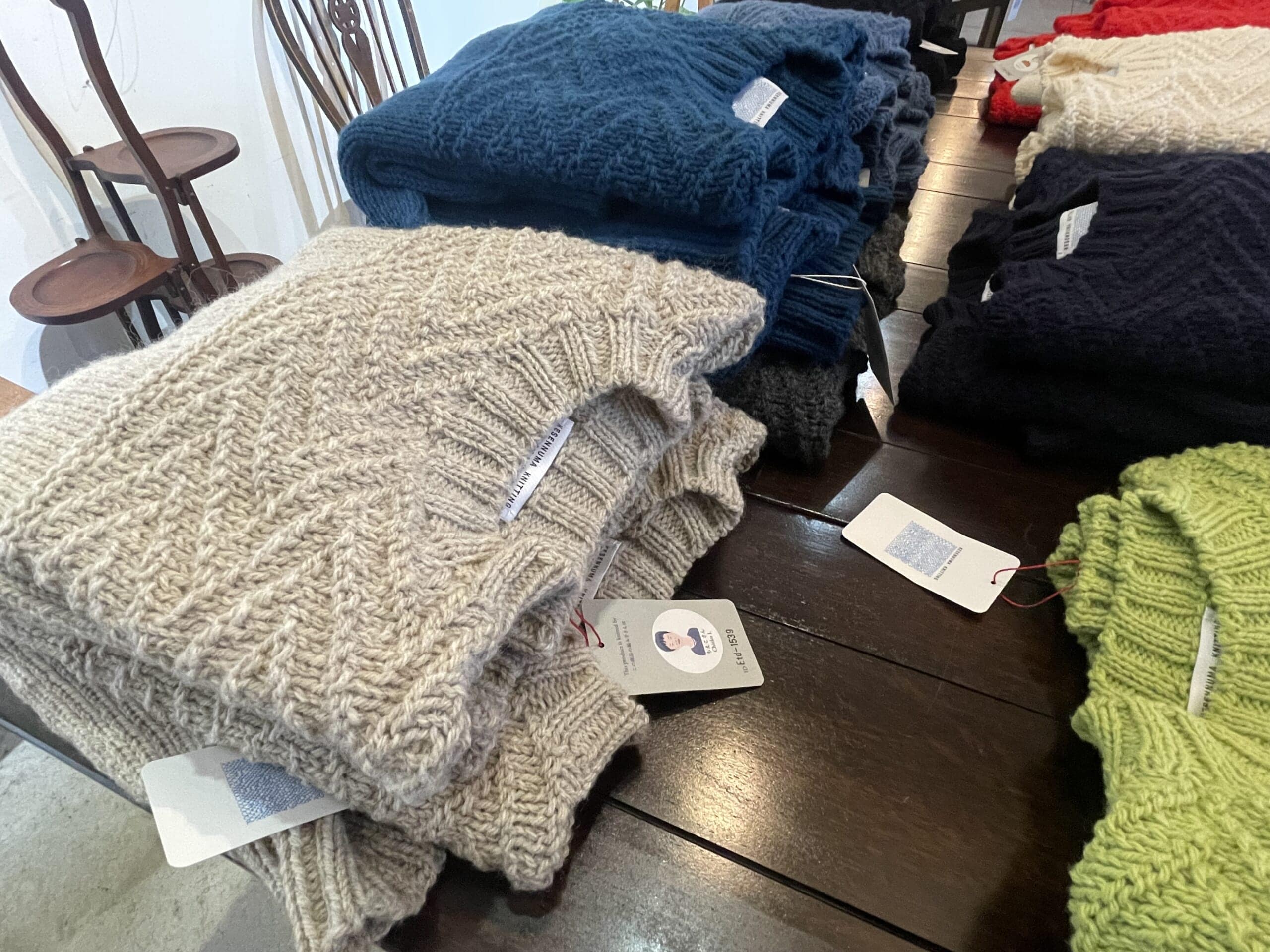 「気仙沼ニッティング 海とセーター │ JIKE HAUS企画展」の様子の写真10