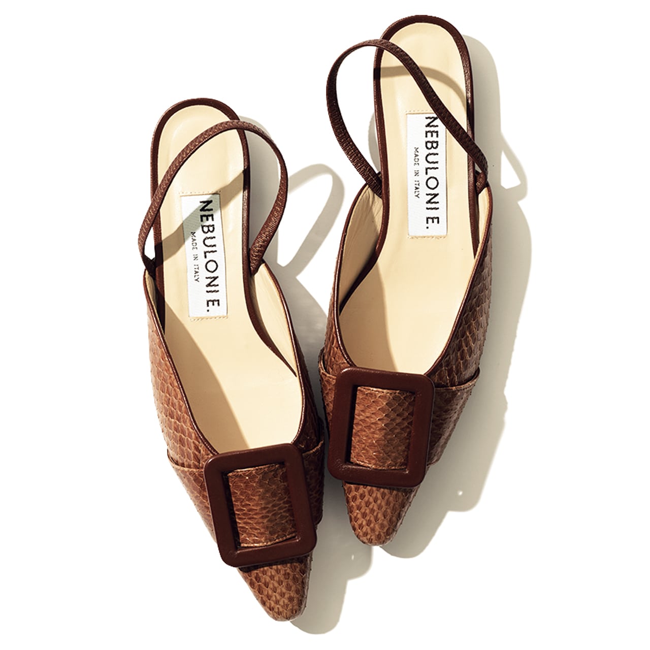  NEBULONI E.（ネブローニ）のバックストラップパンプス　￥68200