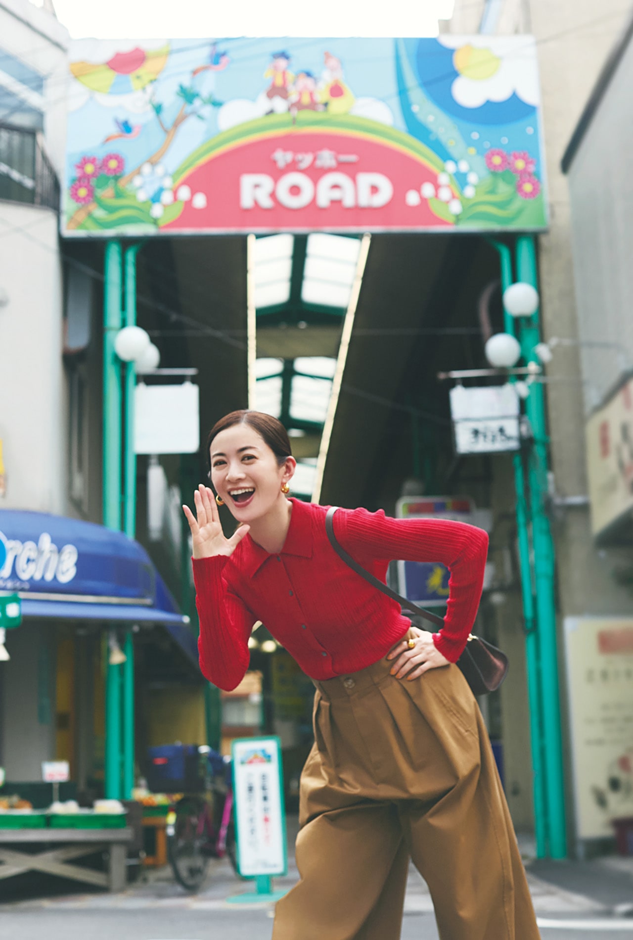 野方名店街やっほーろーど 高垣麗子さん