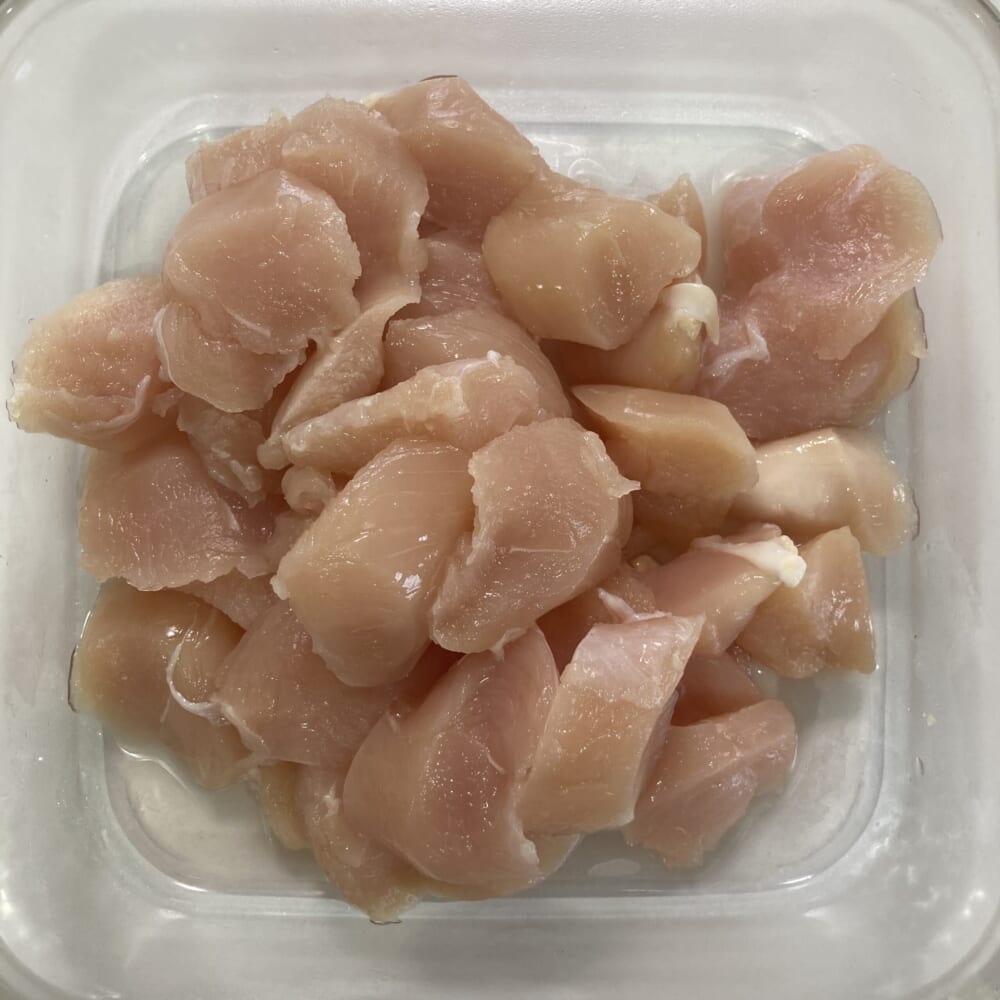 ささ身とブロッコリーのチーズマヨソース　ささ身　ブロッコリー