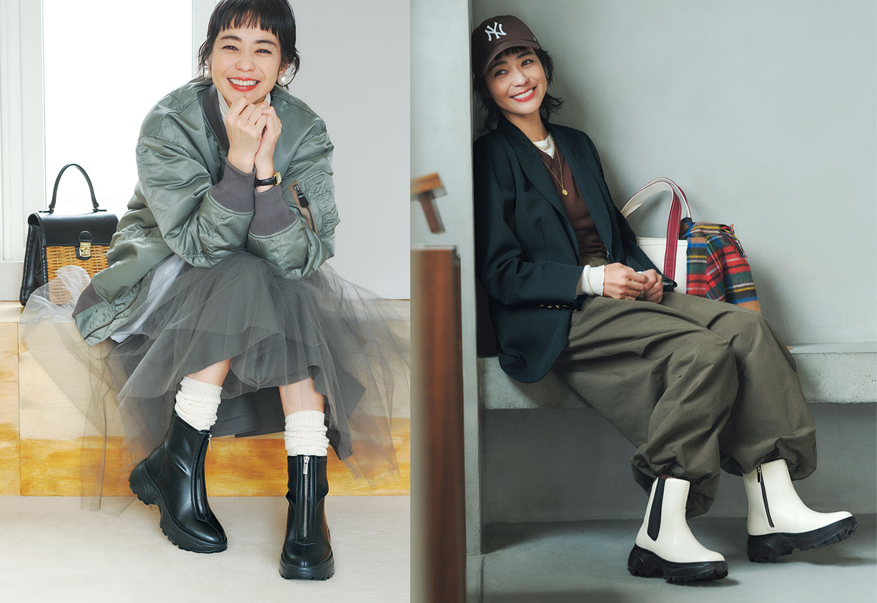 洒落感抜群の 「高機能スニーカーブーツ」できました！ LEE監修