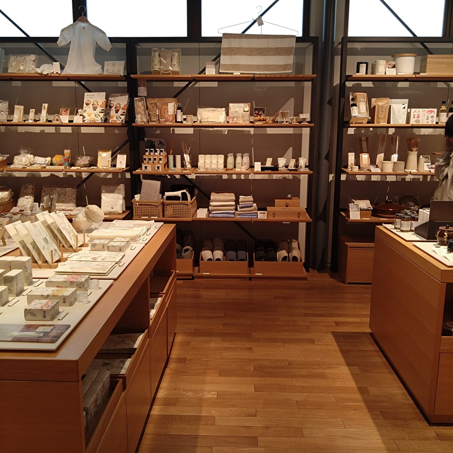 「鹿猿狐ビルヂング」中川政七商店 奈良本店 内観