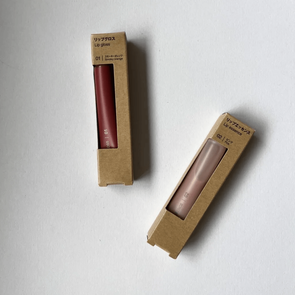 無印良品「リップエッセンス」「リップグロス」