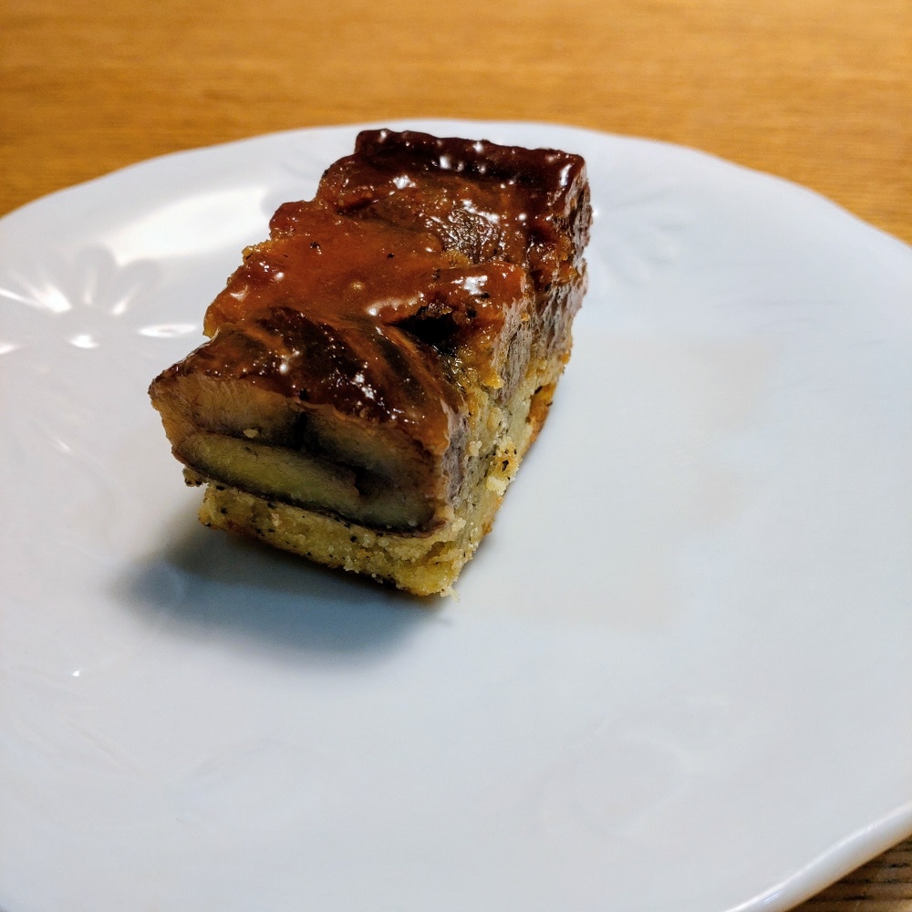 栗のタタン風ケーキ