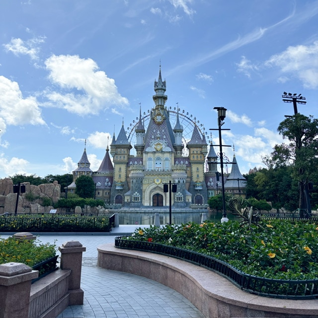 ヴィンワンダーズ フーコック内のお城の写真