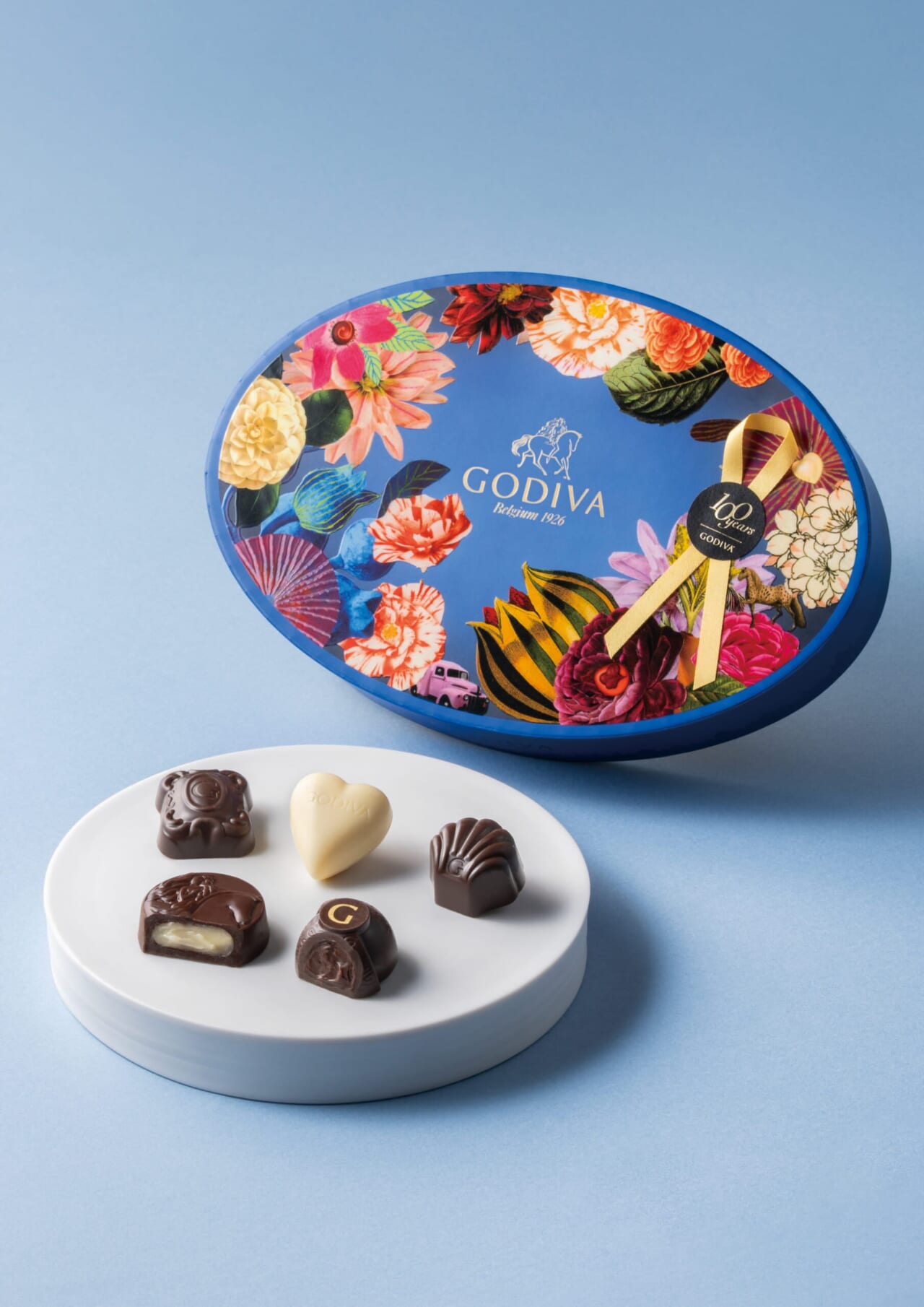 ゴディバ「100年の遊び心 コレクション」メインビジュアル