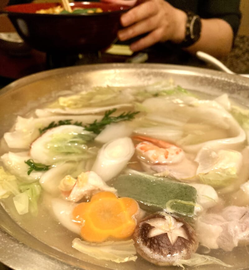 鳥茶屋　うどんすき