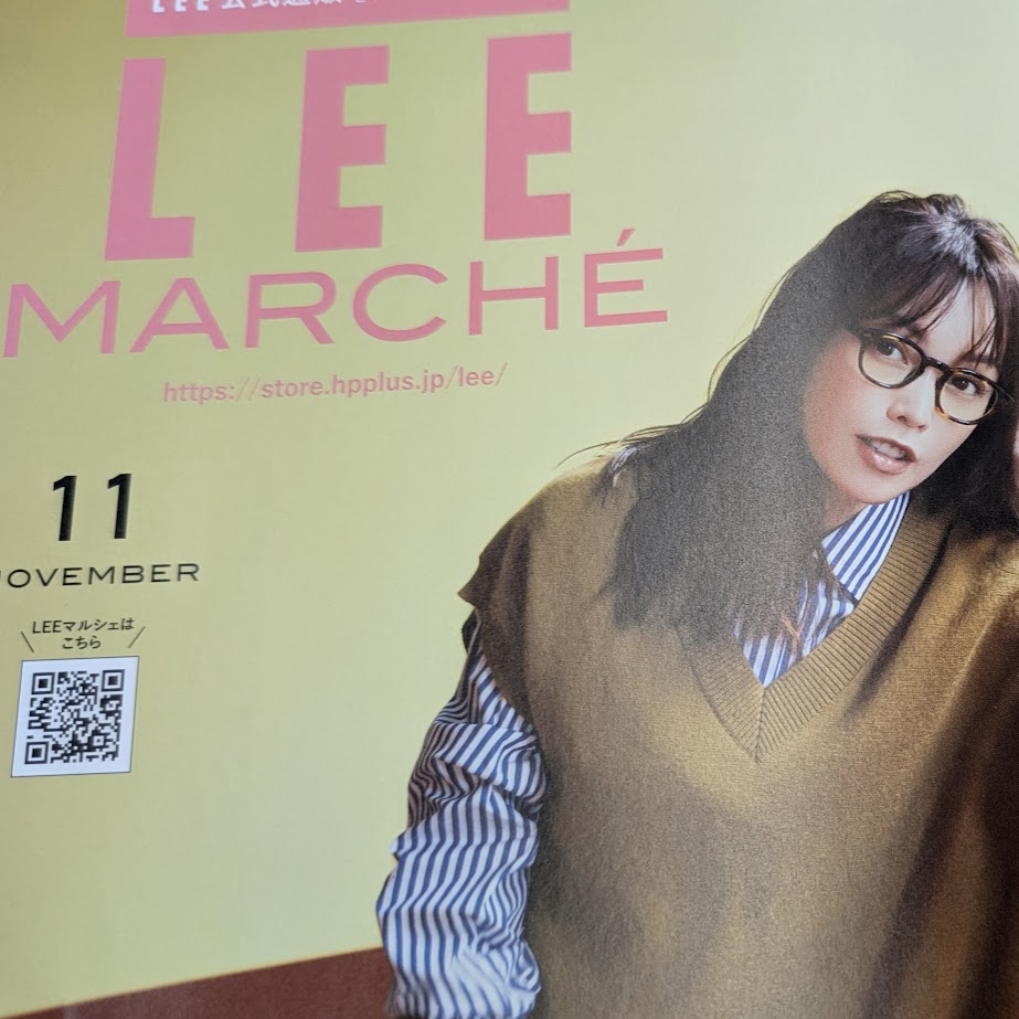 LEEマルシェ　えびちゃん　LEE100コポレビュー