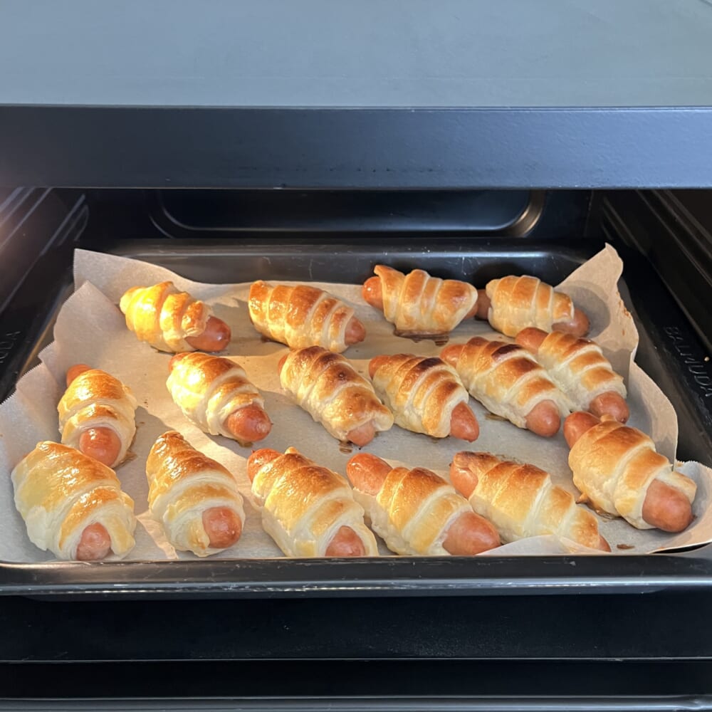 ホームパーティ　運動会　ソーセージパイ