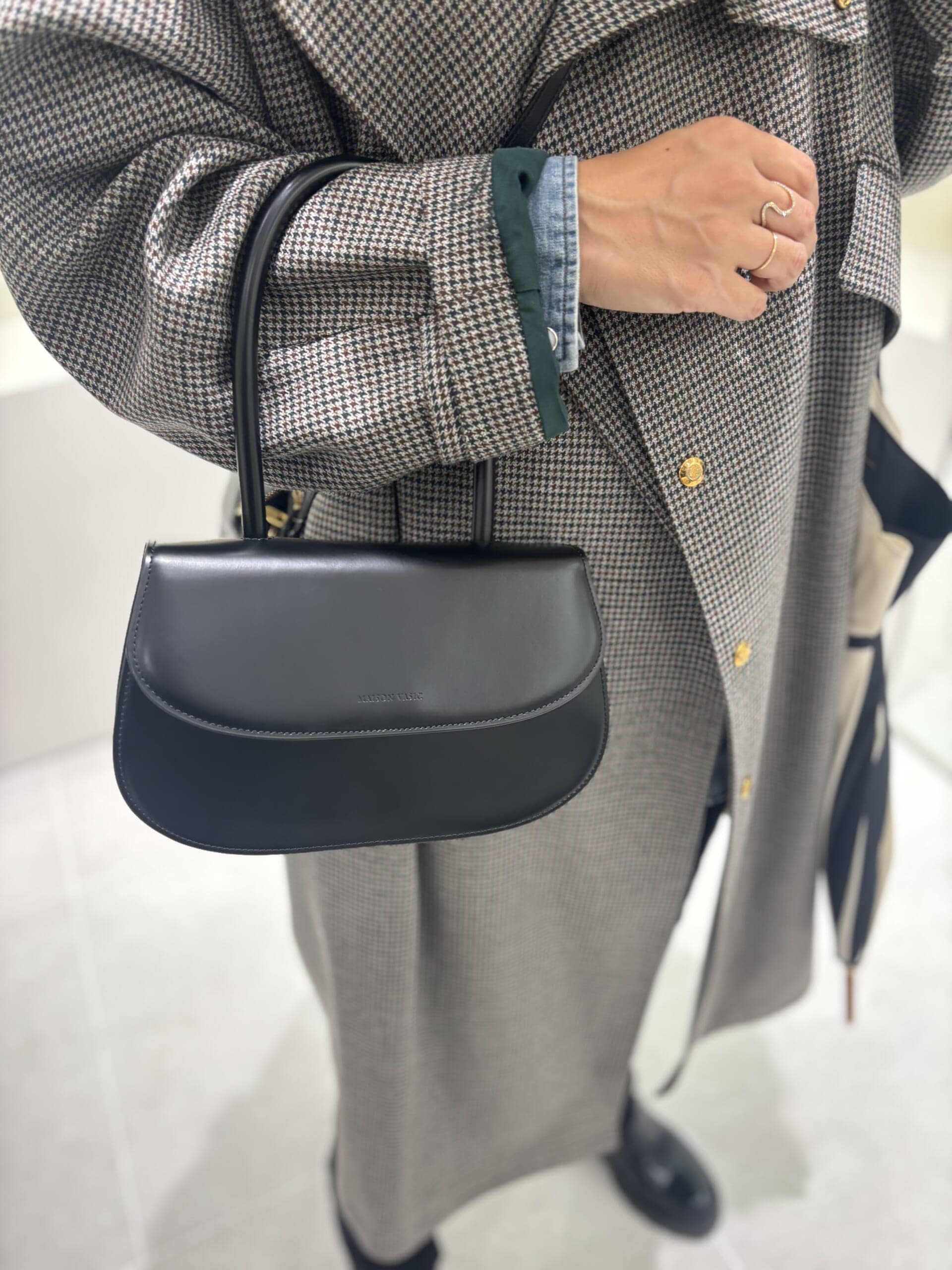 VASIC Arvée（アルヴェ）を手に持っているところ