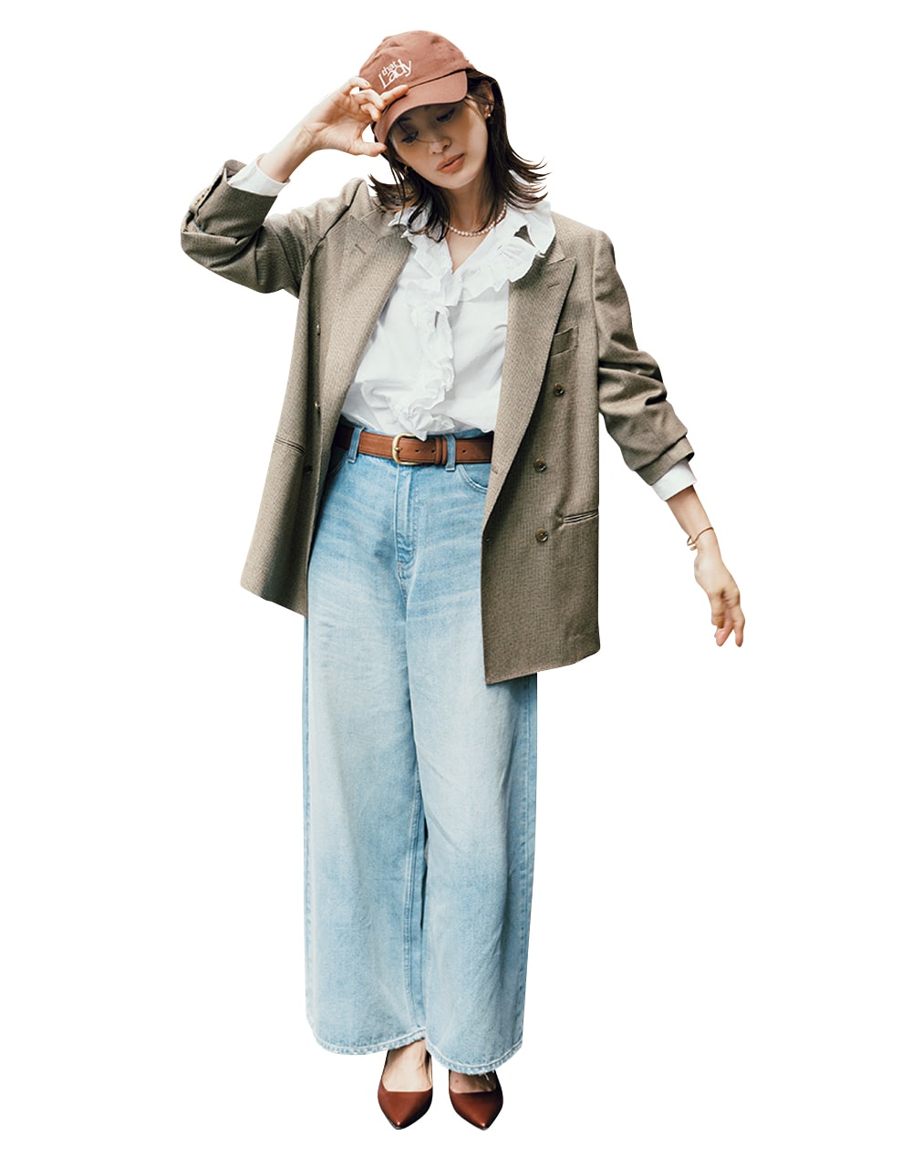 いつものバッグだとどうも締まらない！ 高垣麗子さん